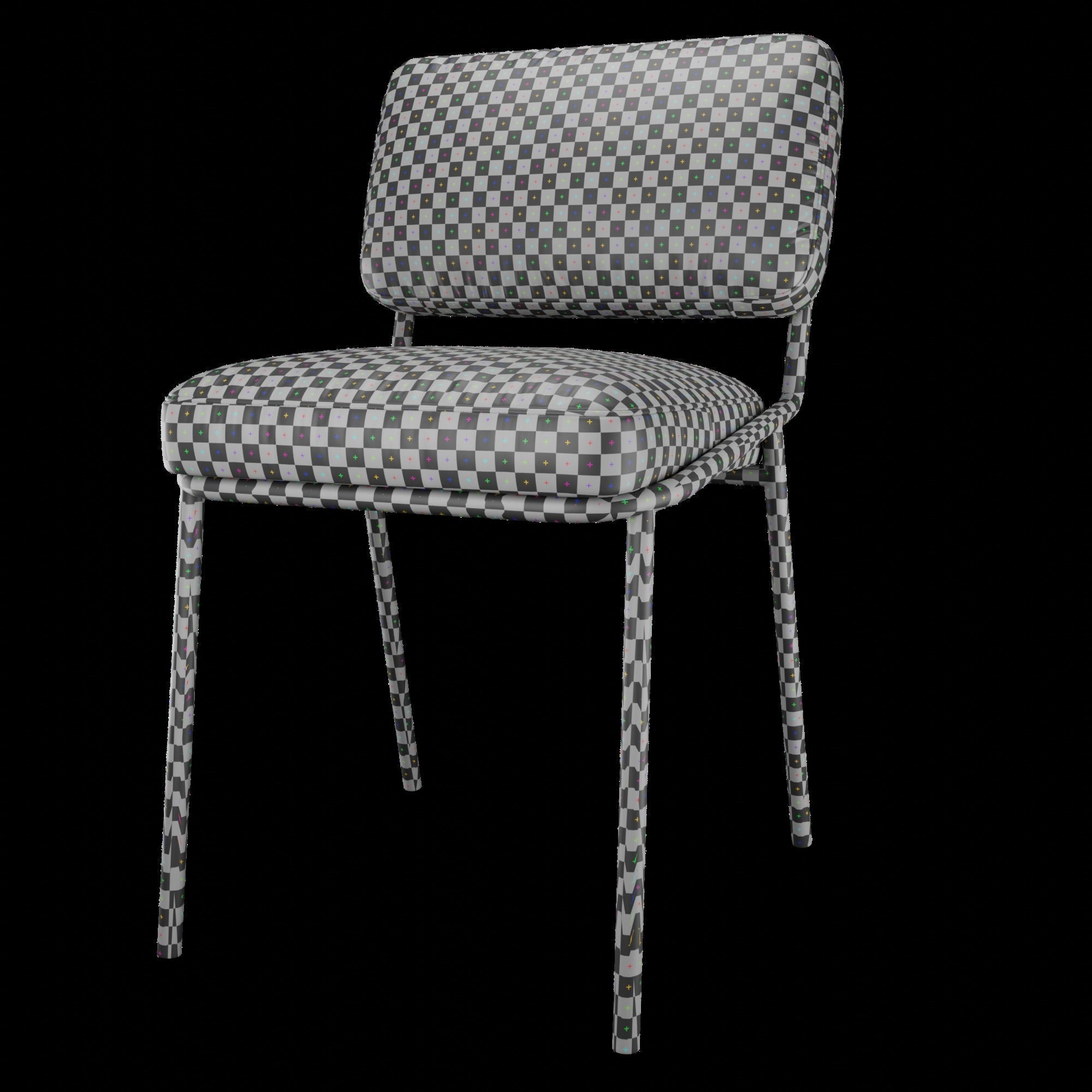 chair modern 3D model_1
