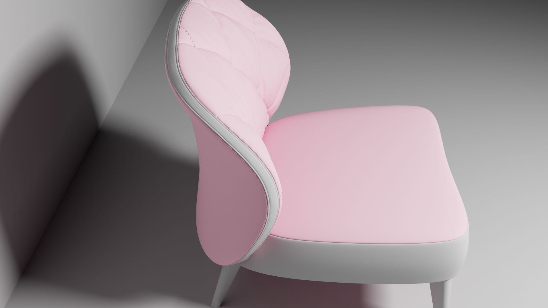 chair modern 3D model_4