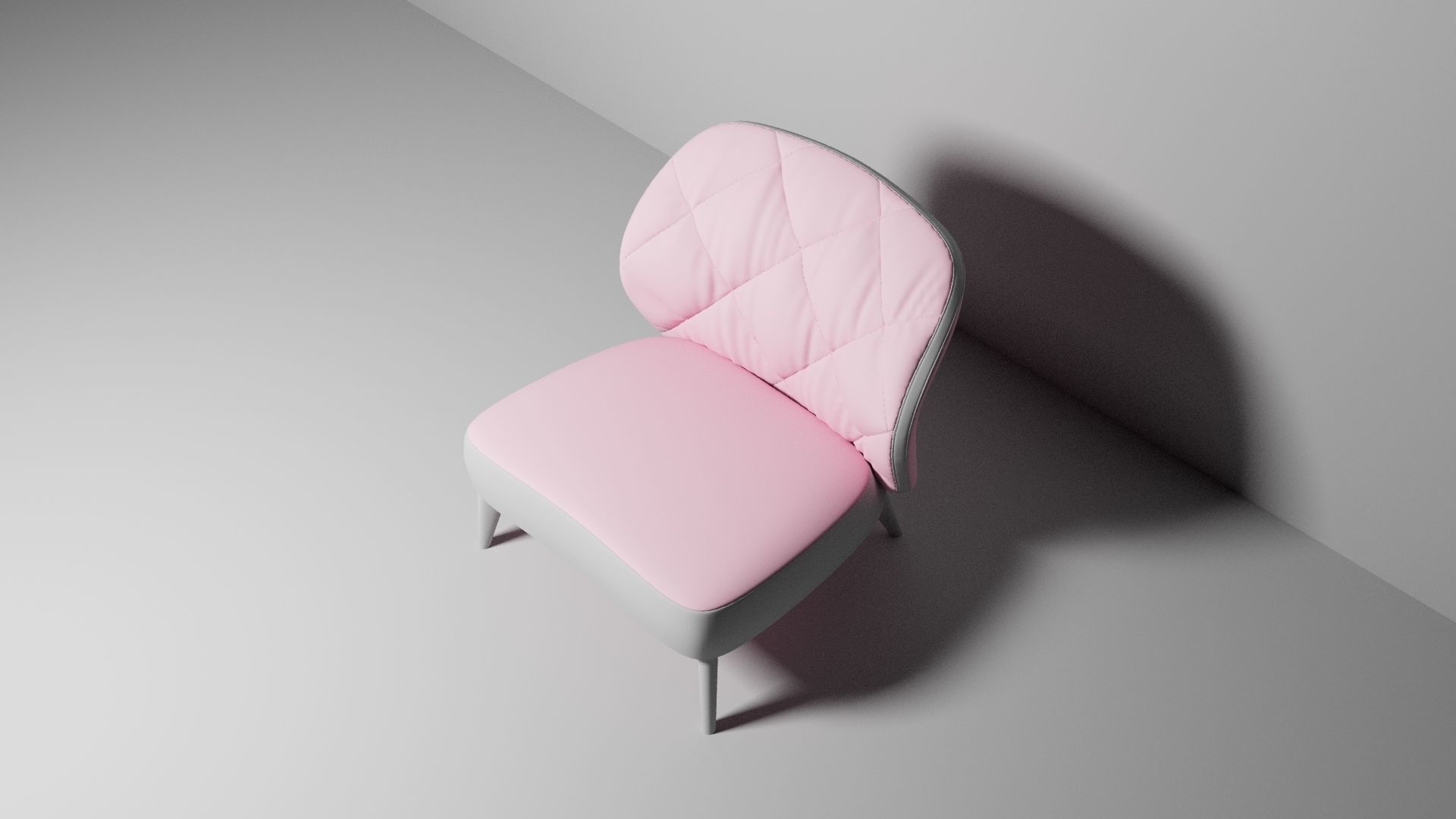 chair modern 3D model_3