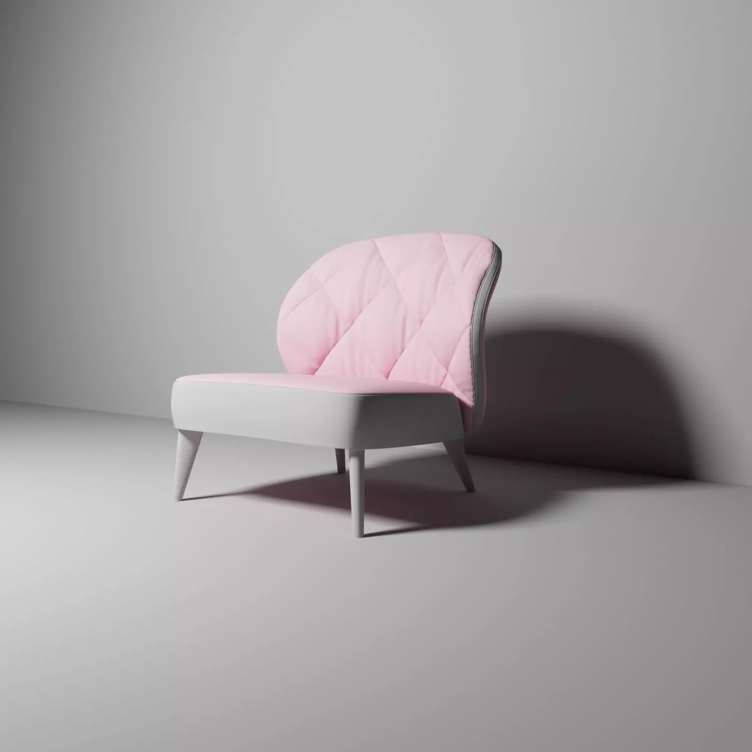 chair modern 3D model_0