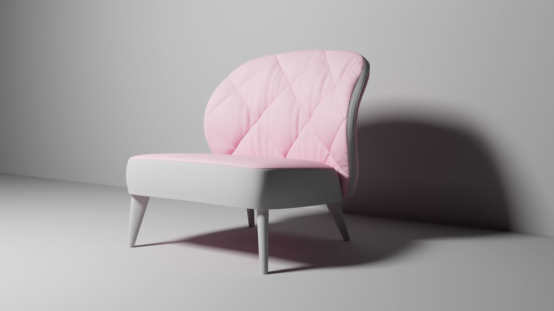 chair modern 3D model_1