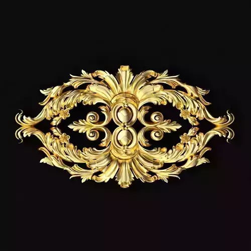 Central decor ornament for furniture