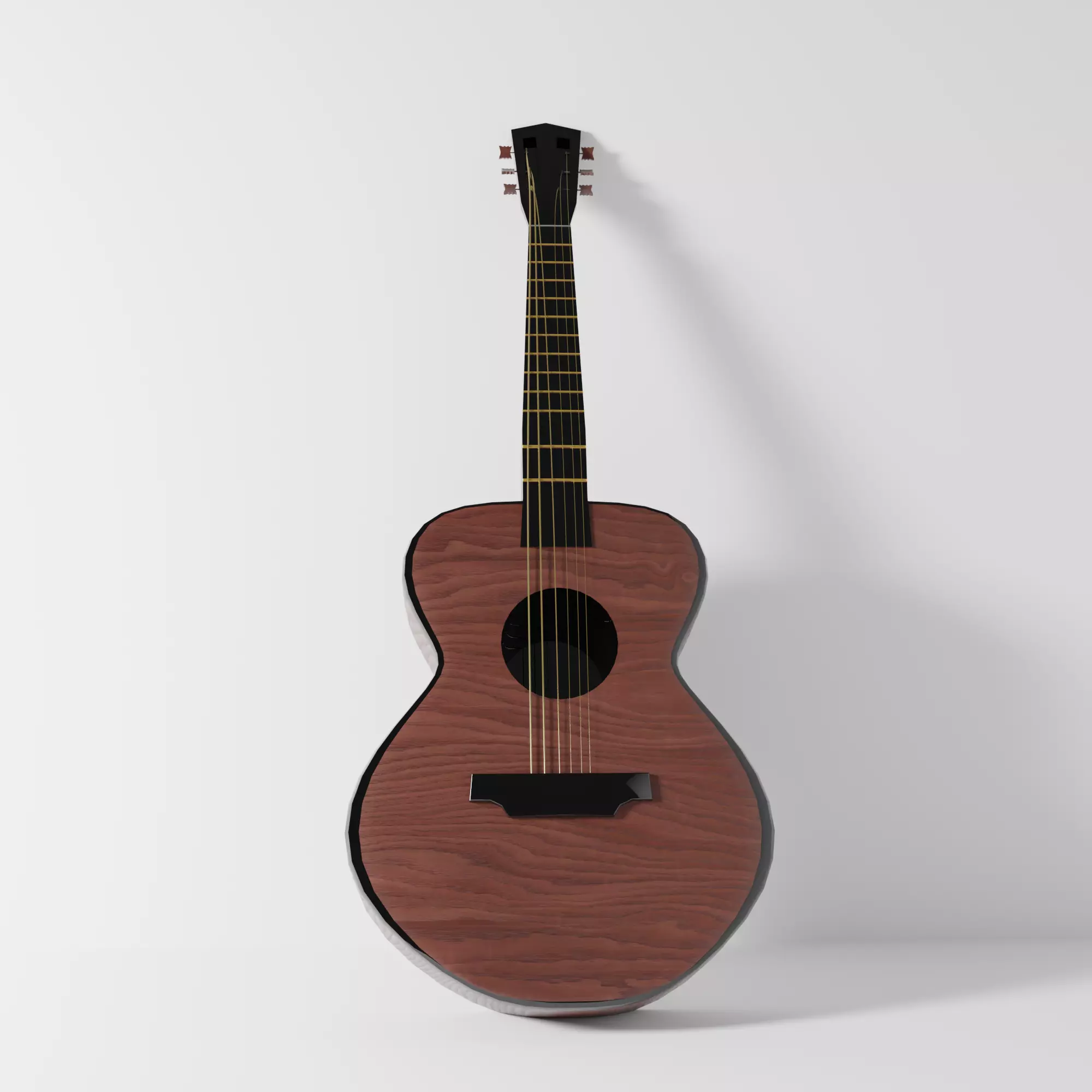 guitar 3D model_0