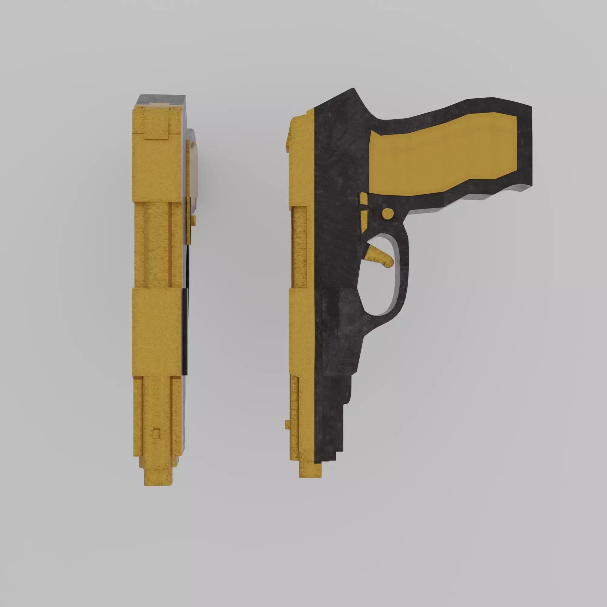 pistol 3D model_0