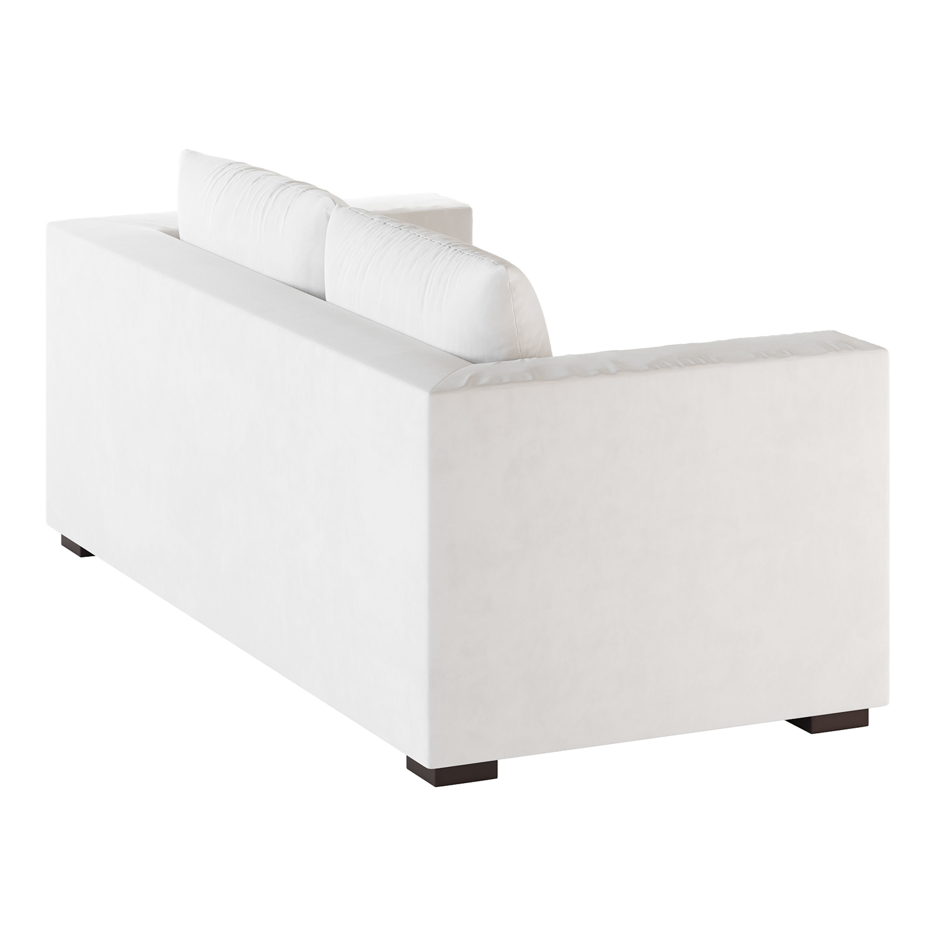 DESEO COPPER BROWN PERFORMANCE VELVET SOFA 3D model_4