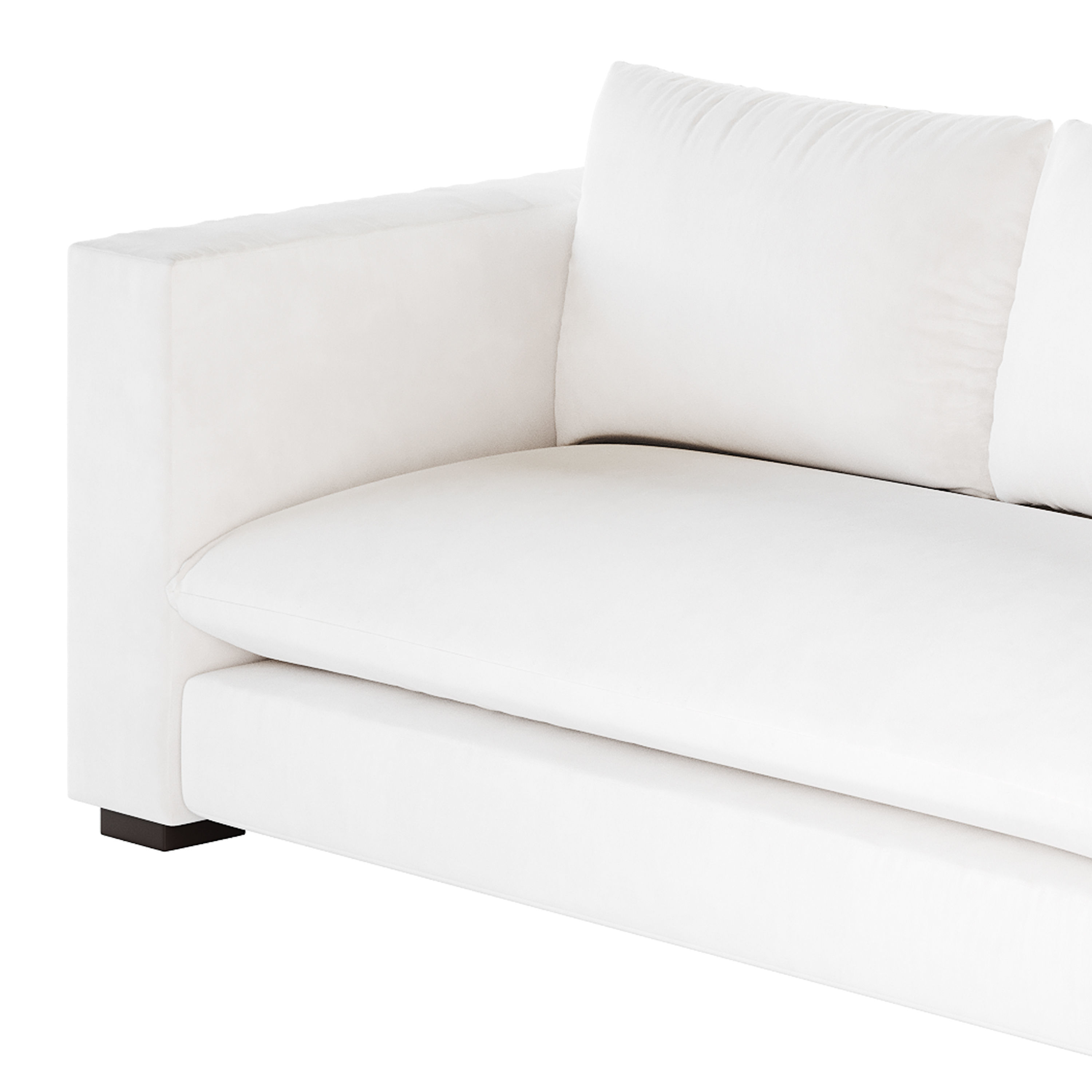 DESEO COPPER BROWN PERFORMANCE VELVET SOFA 3D model_10