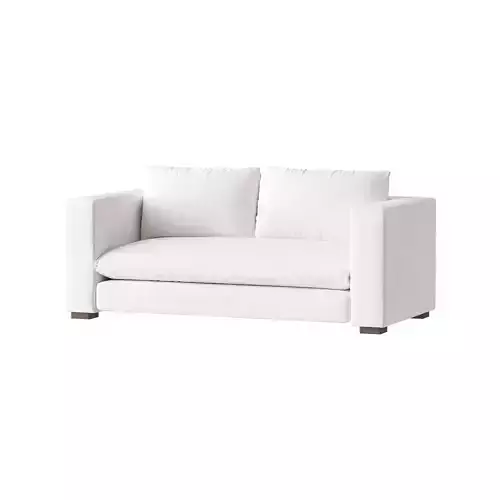 DESEO COPPER BROWN PERFORMANCE VELVET SOFA 3D model