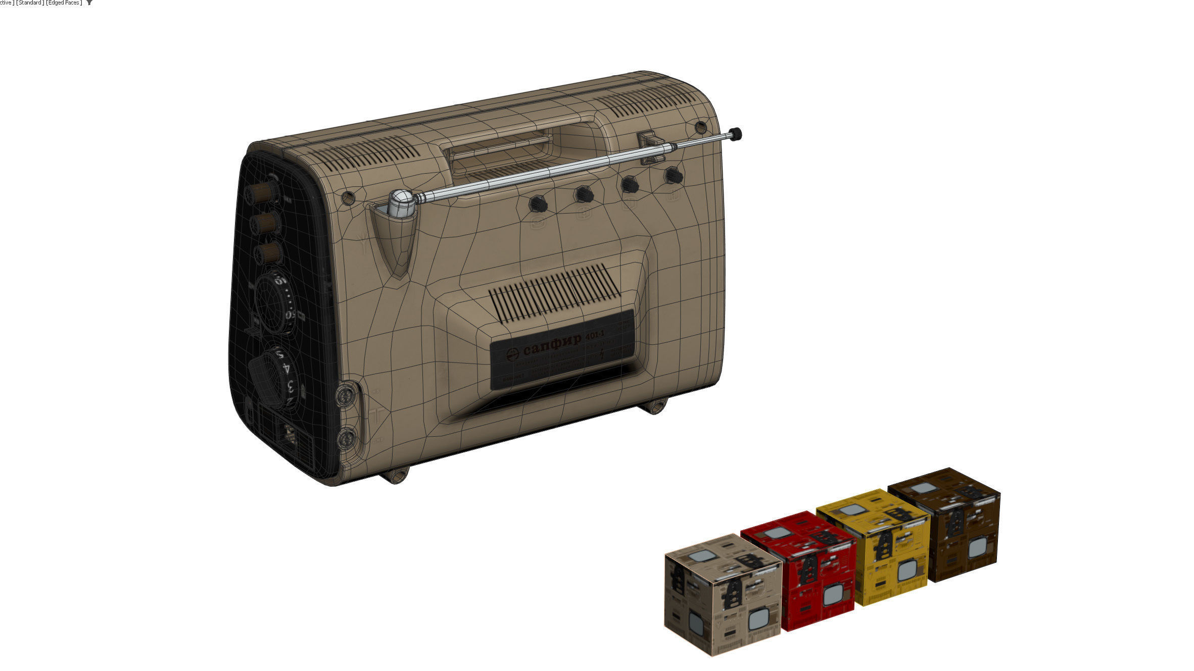 Portable TV Sapphire 401-1 3D model_26