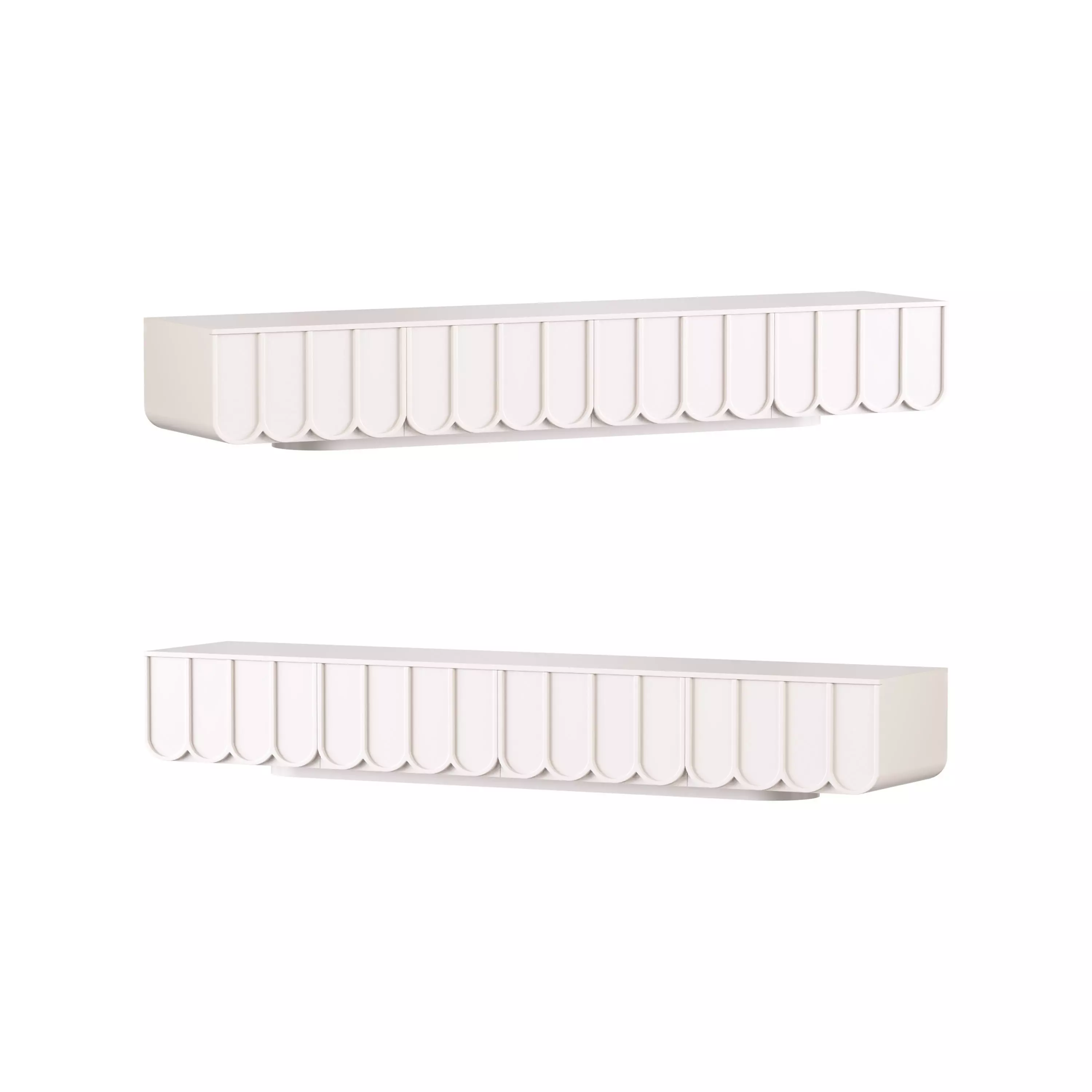 Designer TV stand Sideboard 3D model_0