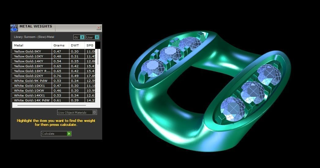 Cuban Chain Bracelet 15 3D print model_5