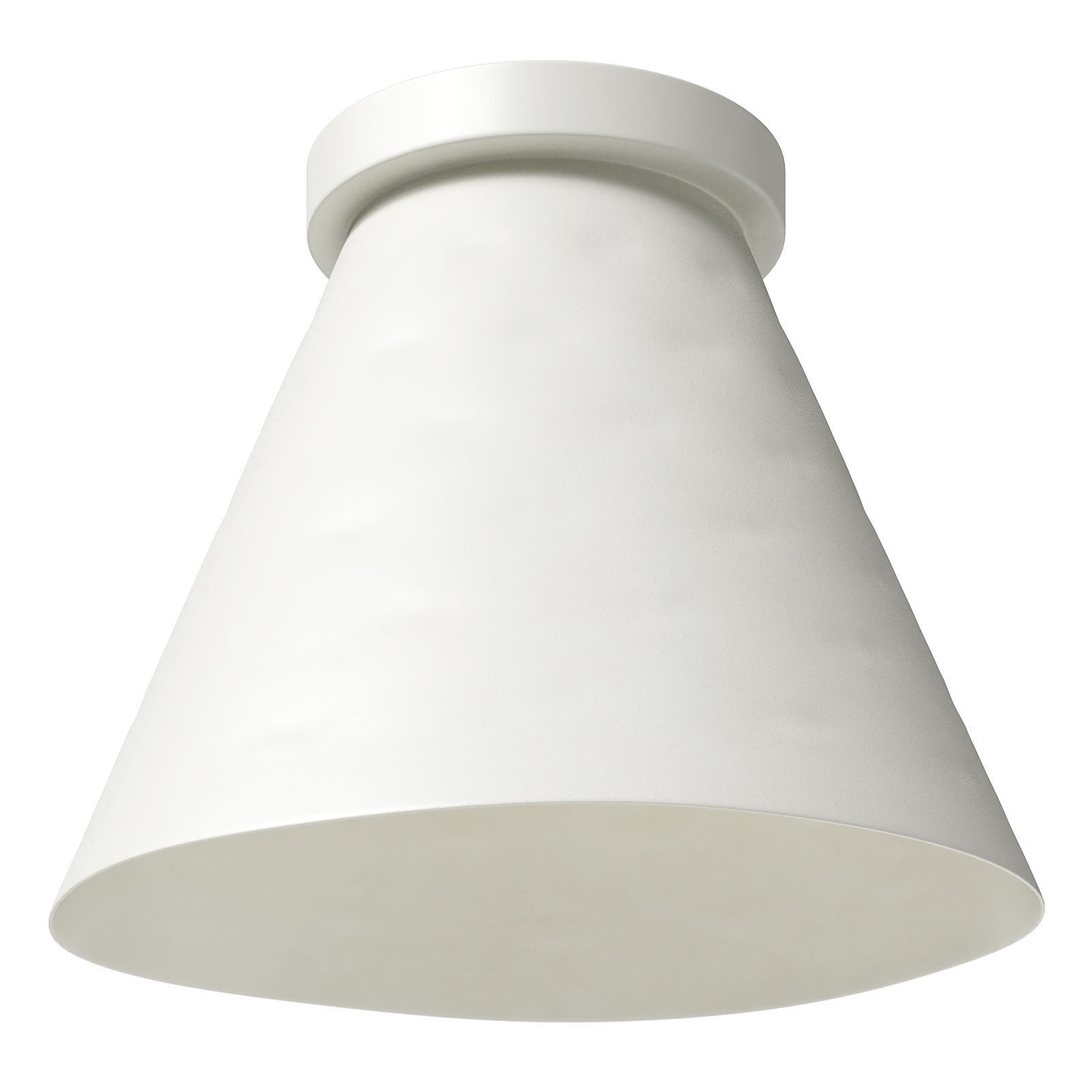 CB2 ceiling light flush mount Lani 3D model_1