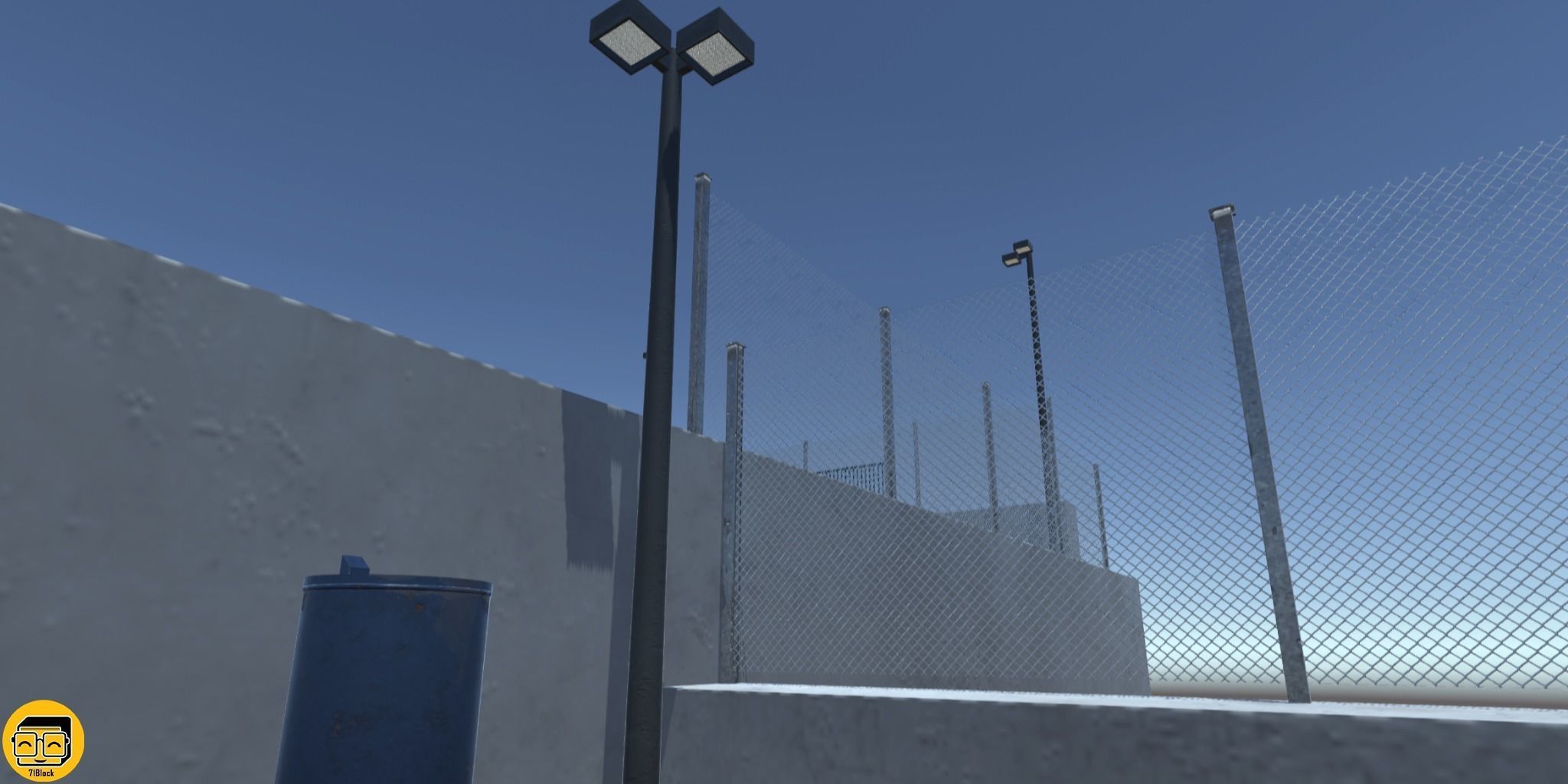 Park Props Low-poly 3D model_2