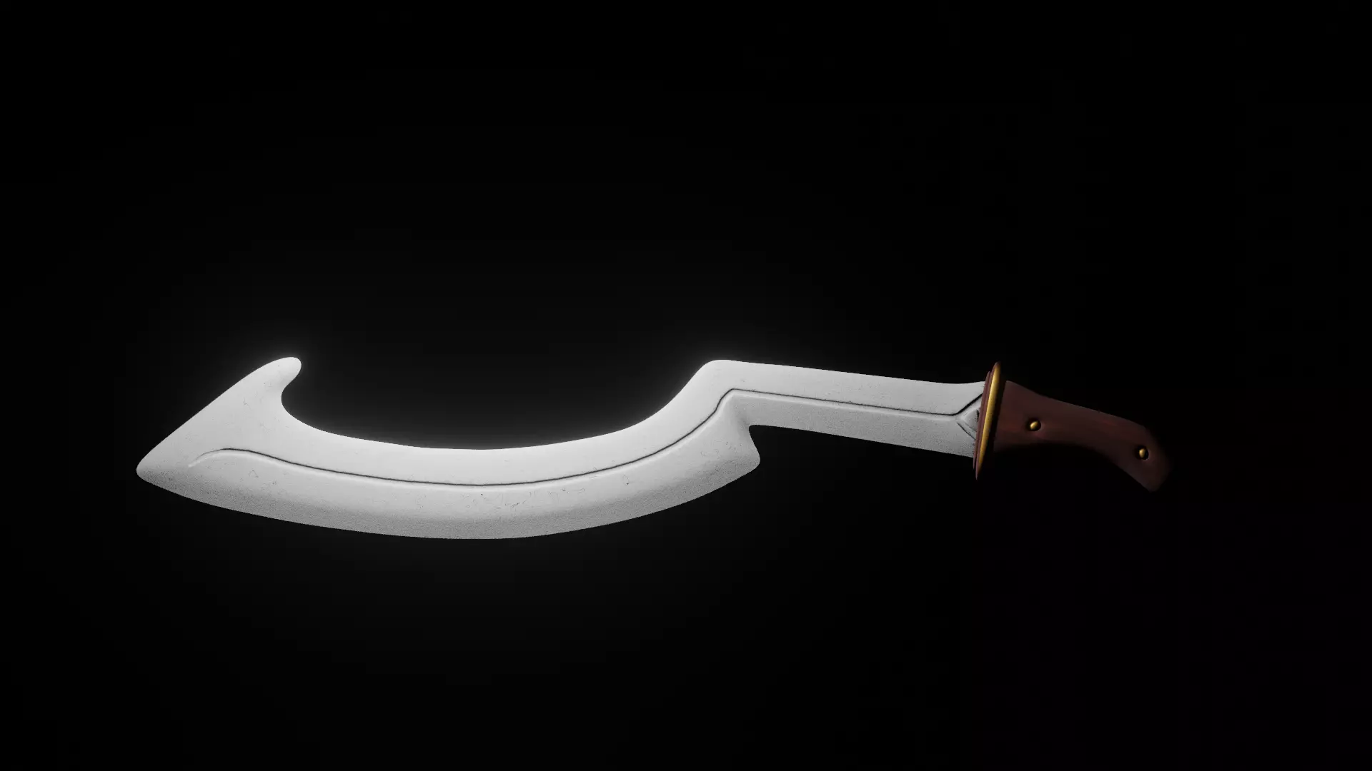 Khopesh Sword 3D model_0