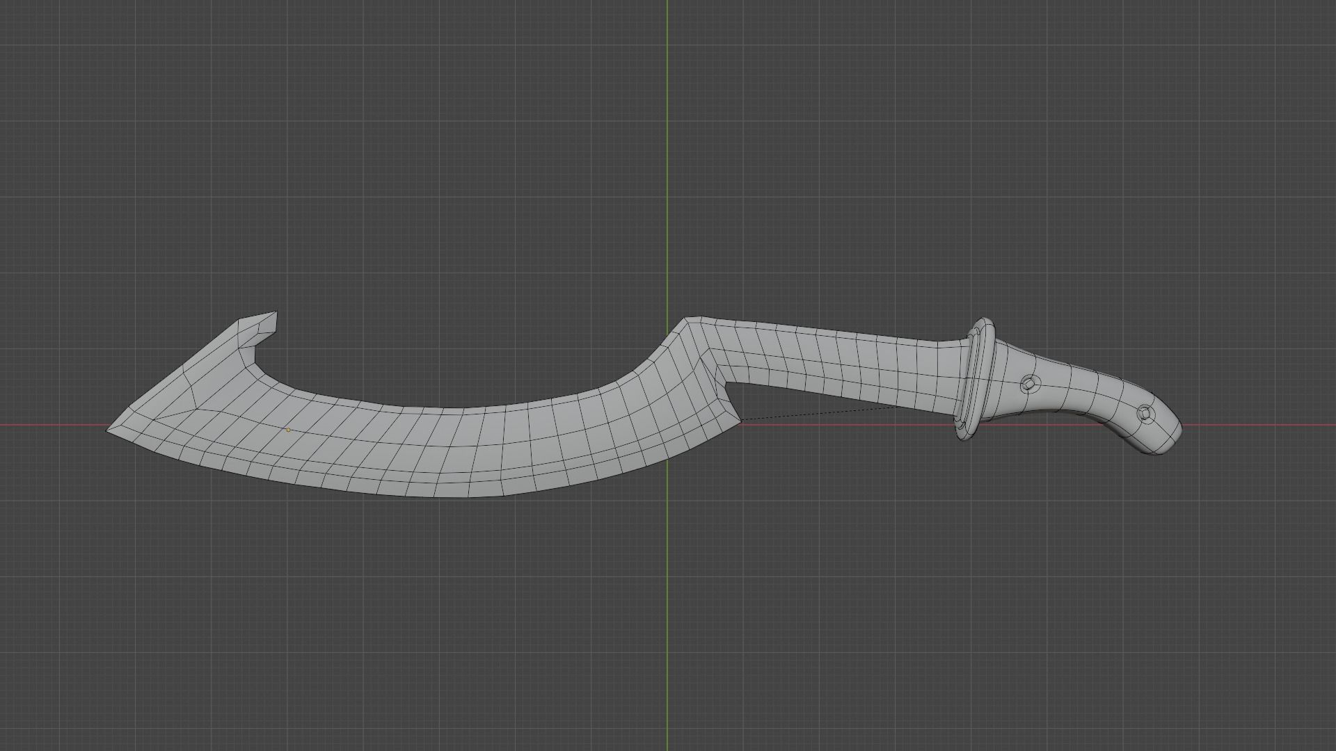 Khopesh Sword 3D model_6