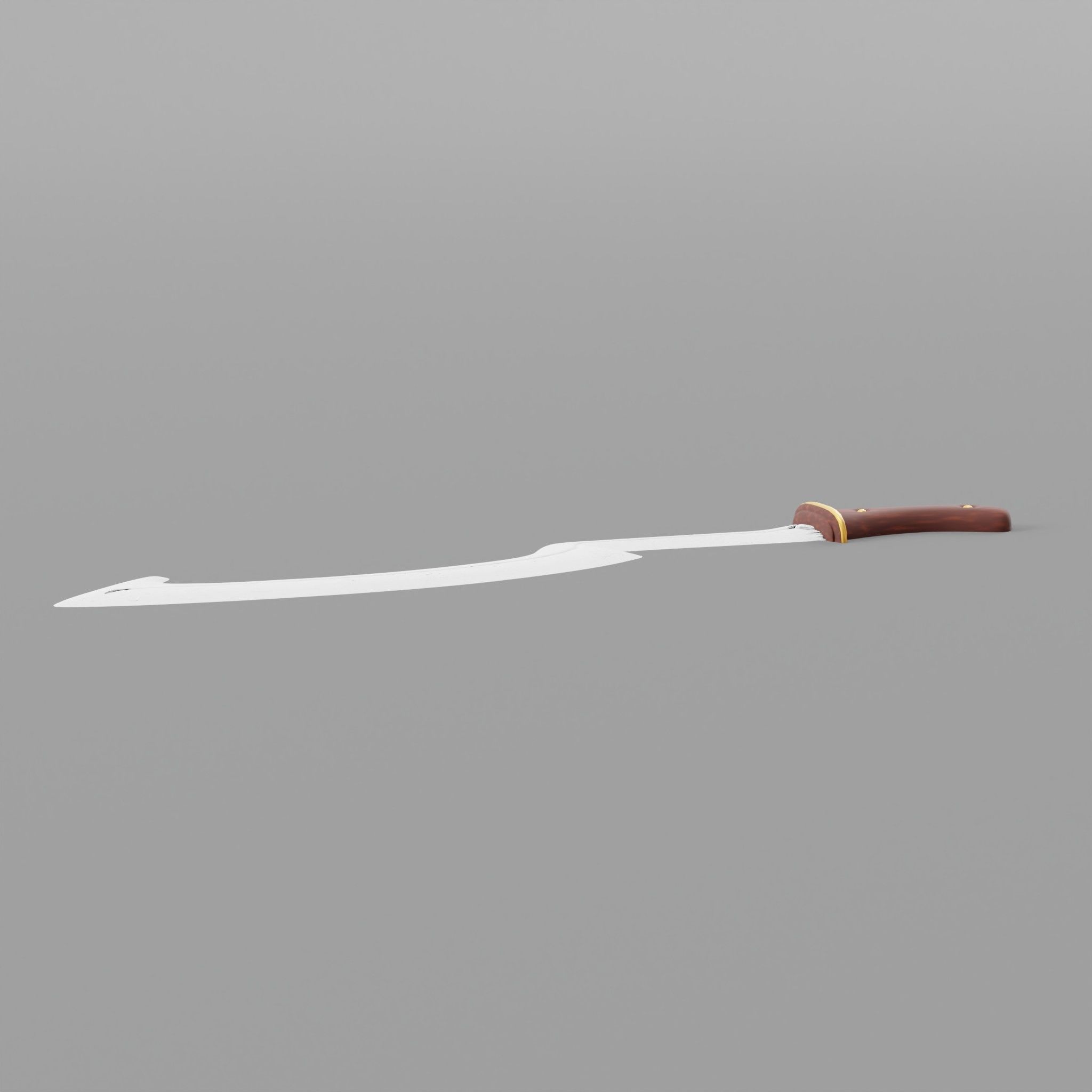 Khopesh Sword 3D model_9