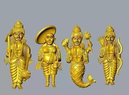 Dashavatara 3dm model