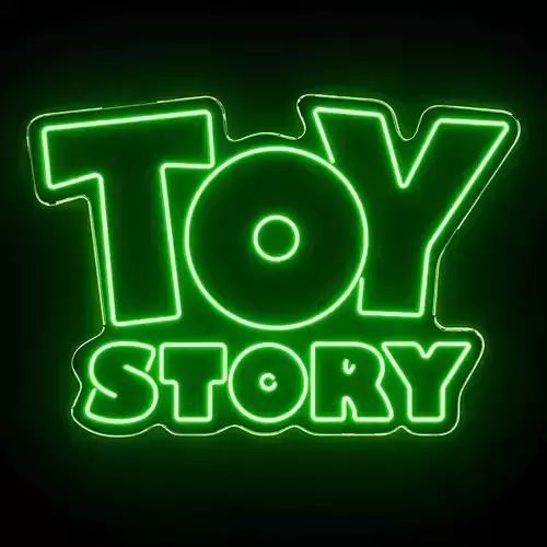 Toy Story Neon Sign 3D model