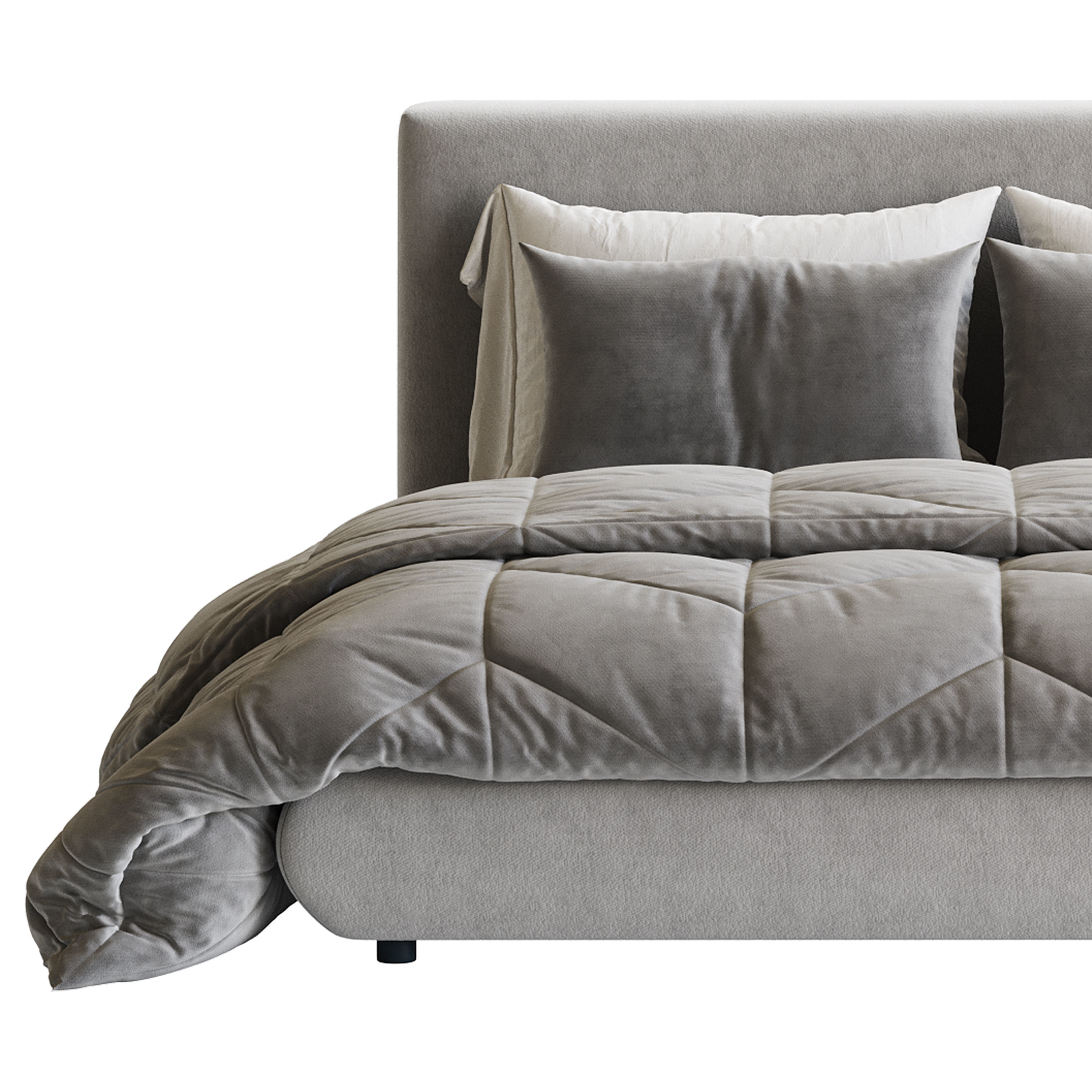 Dream Bed With Storage 3D model_5