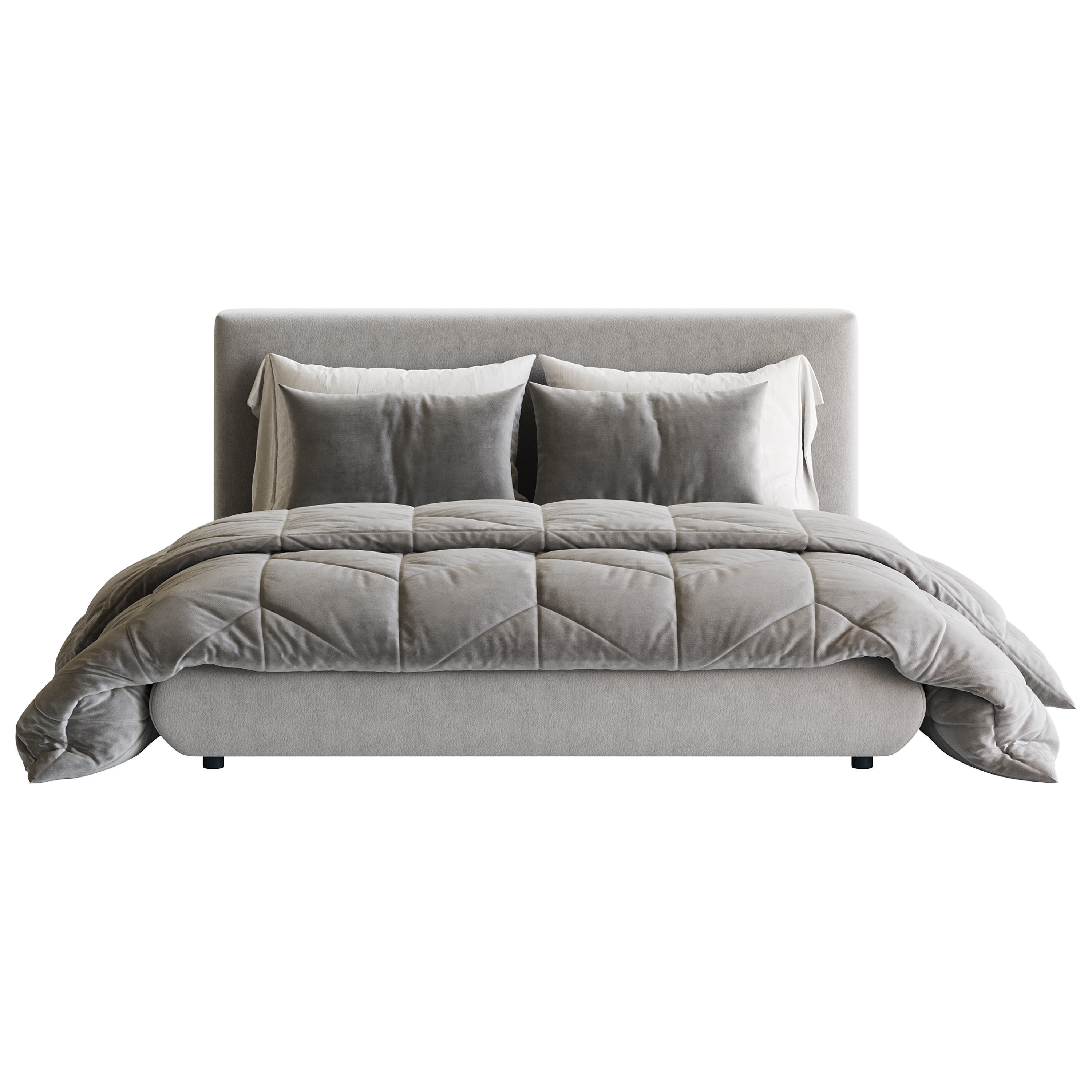 Dream Bed With Storage 3D model_3