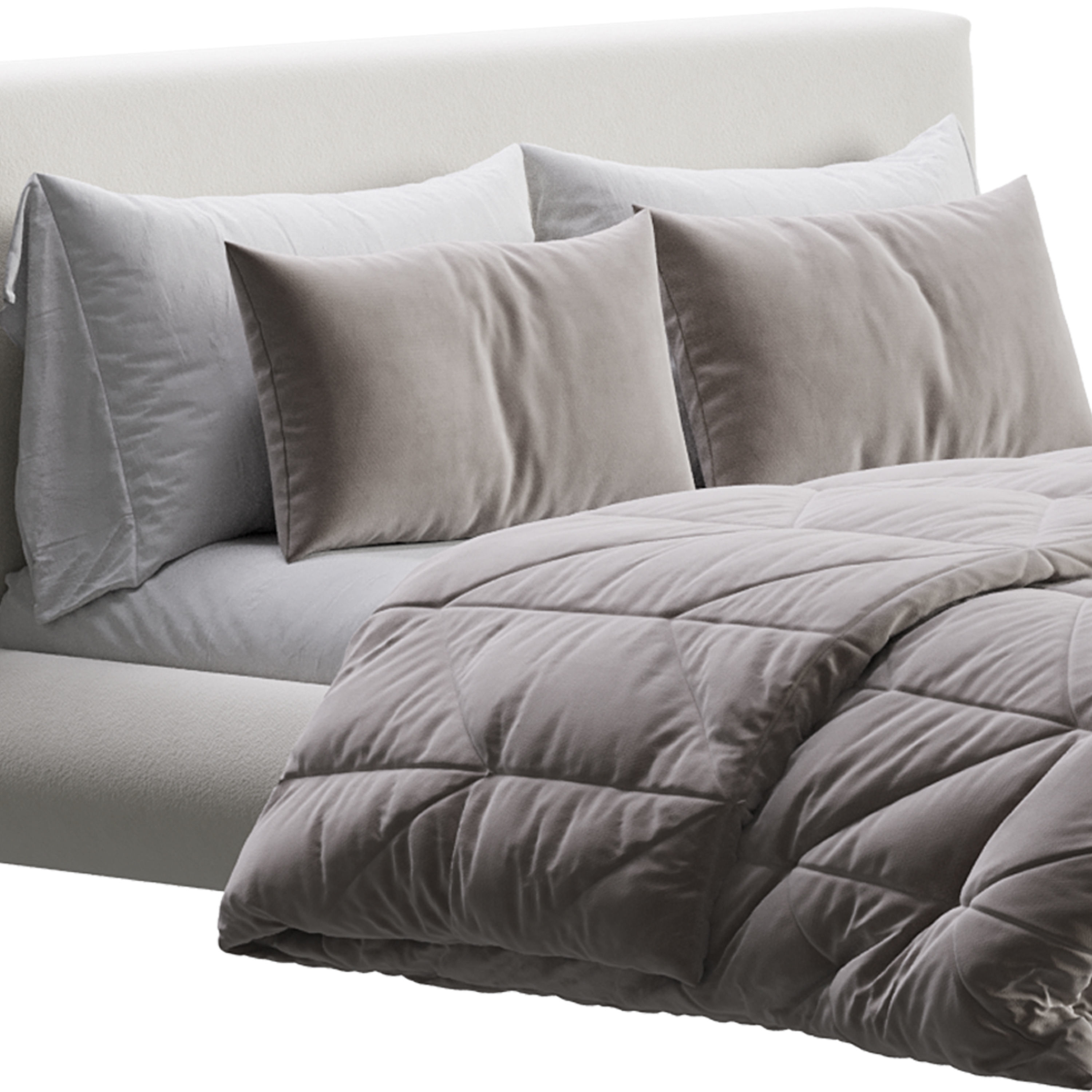 Dream Bed With Storage 3D model_8