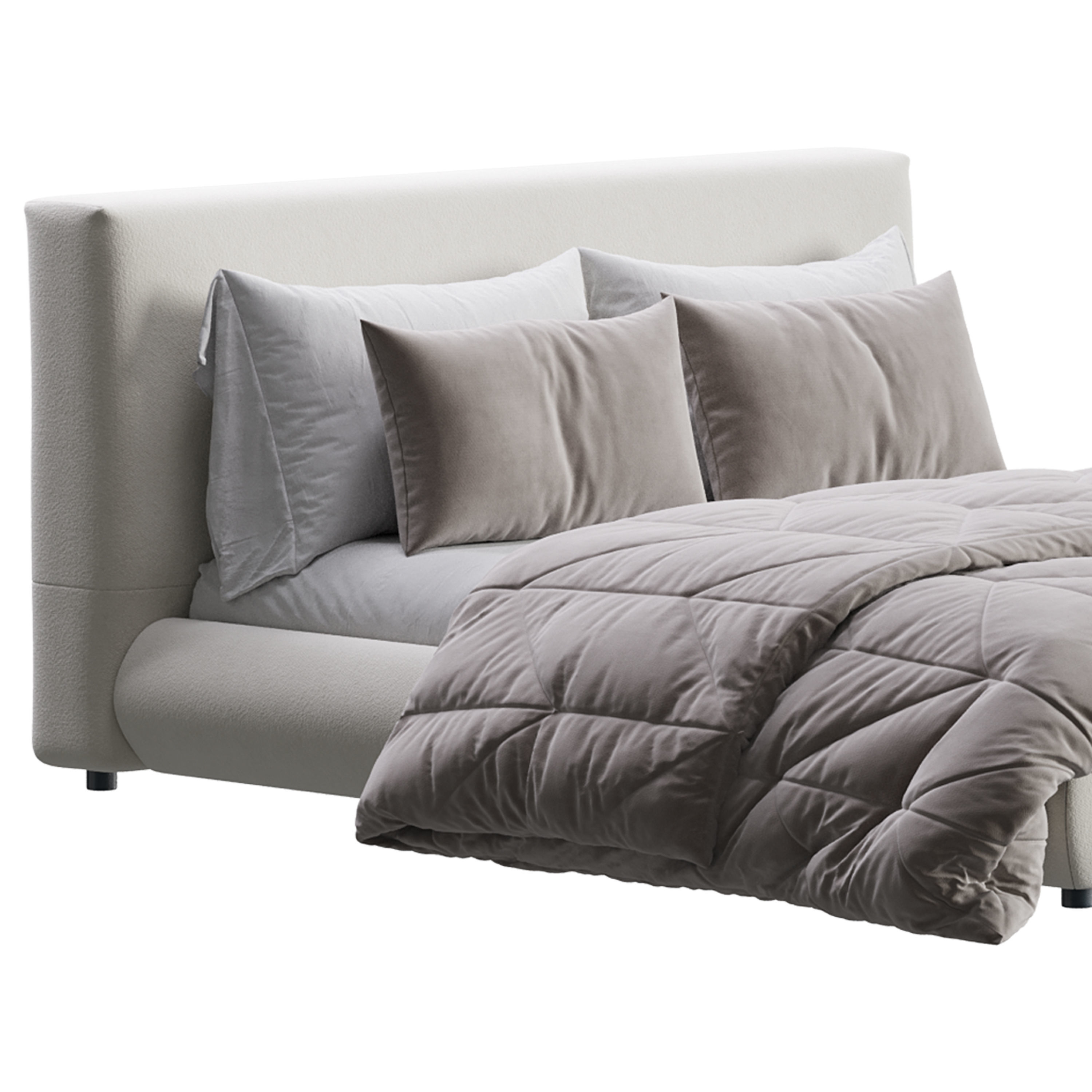 Dream Bed With Storage 3D model_7