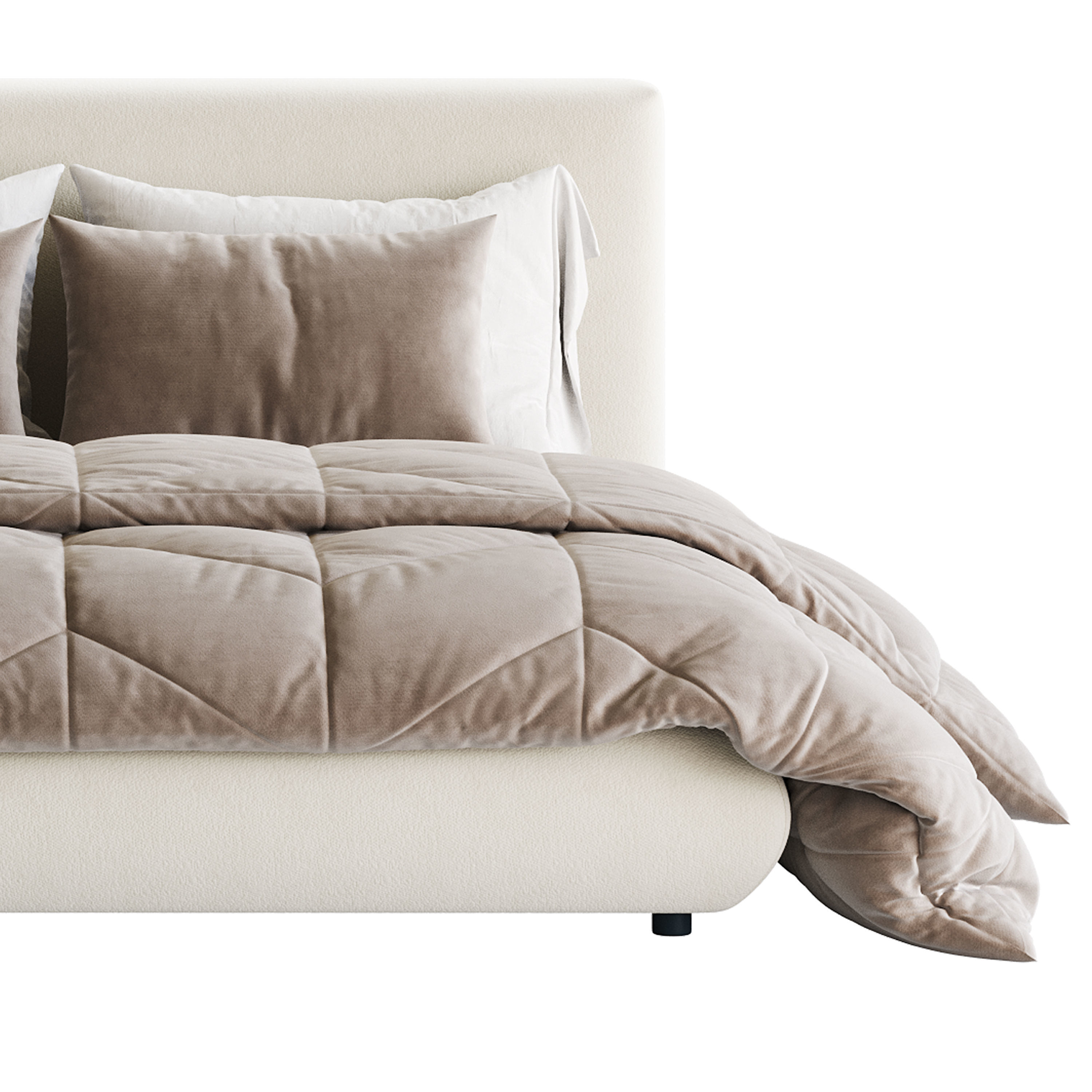 Dream Bed With Storage 3D model_2