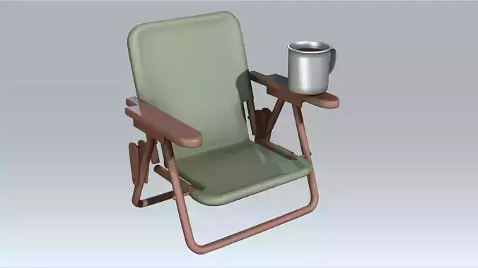 Recliner and Steel Cup