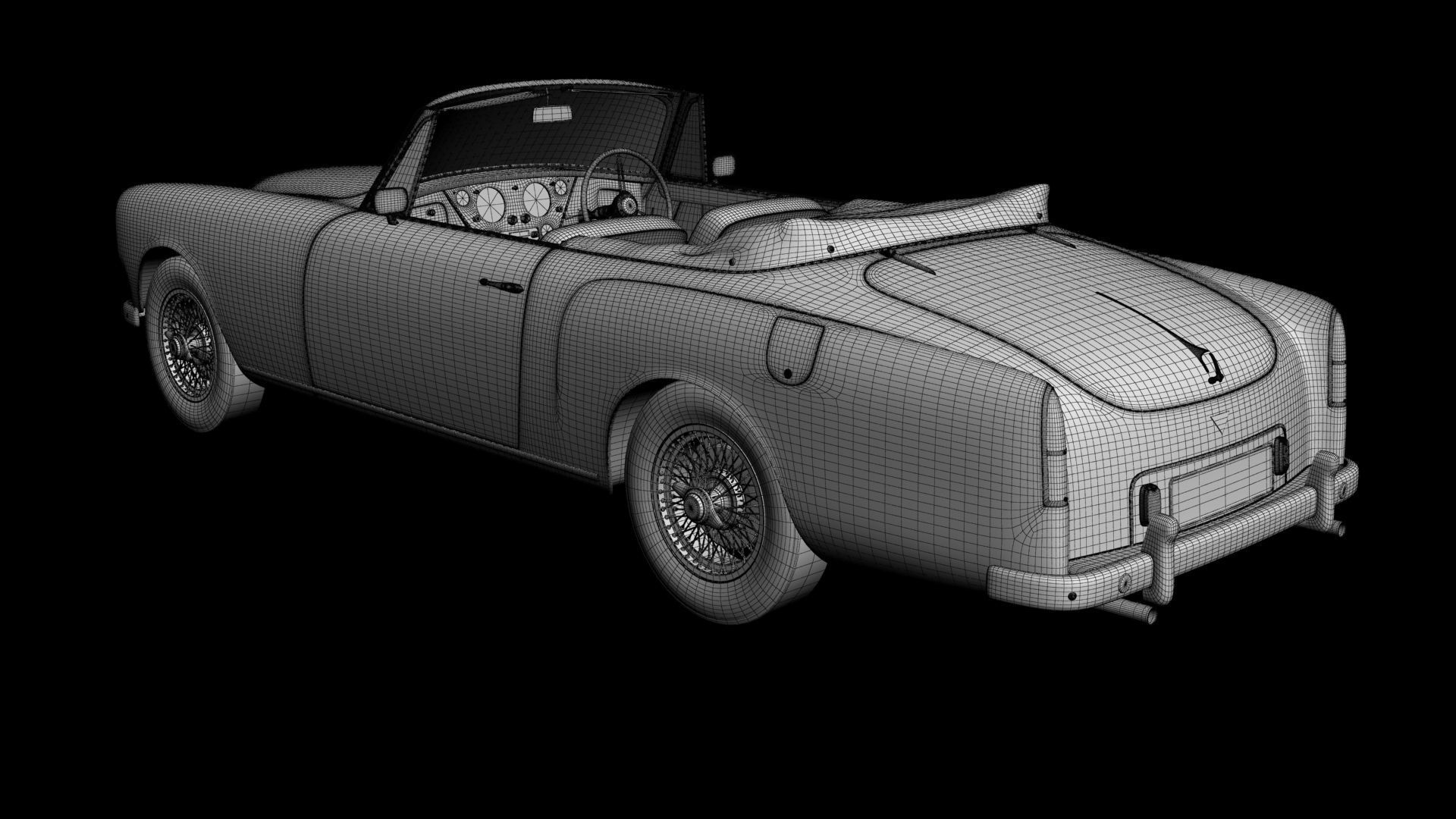 Alvis TE21 Drophead 3D model_16