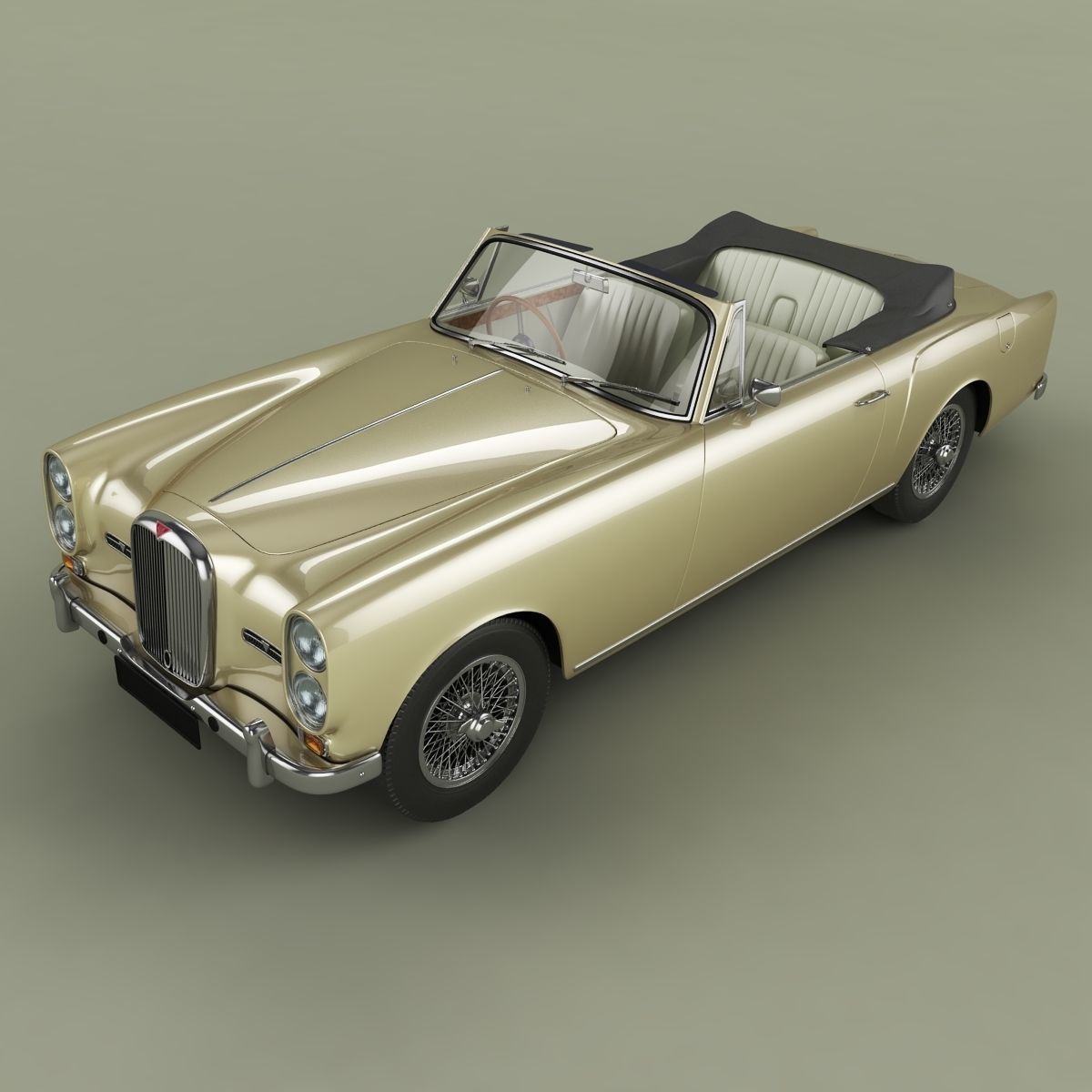 Alvis TE21 Drophead 3D model_5