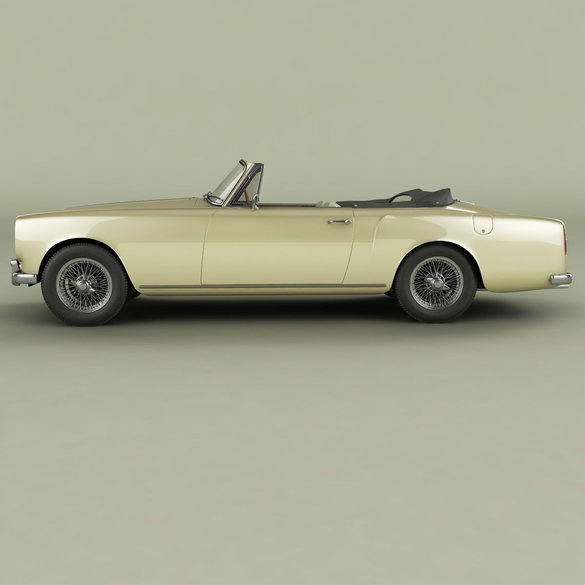 Alvis TE21 Drophead 3D model_1