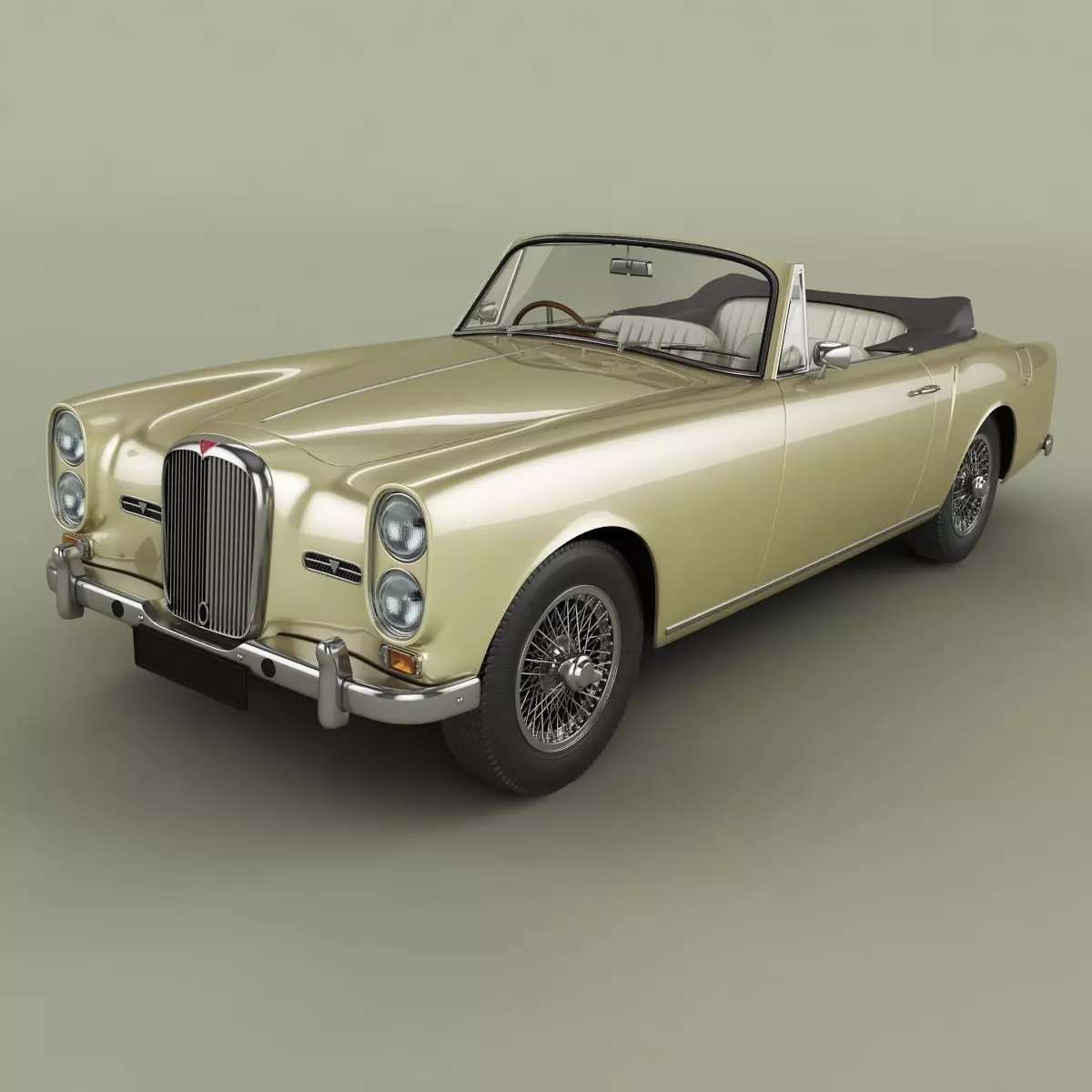 Alvis TE21 Drophead 3D model_0