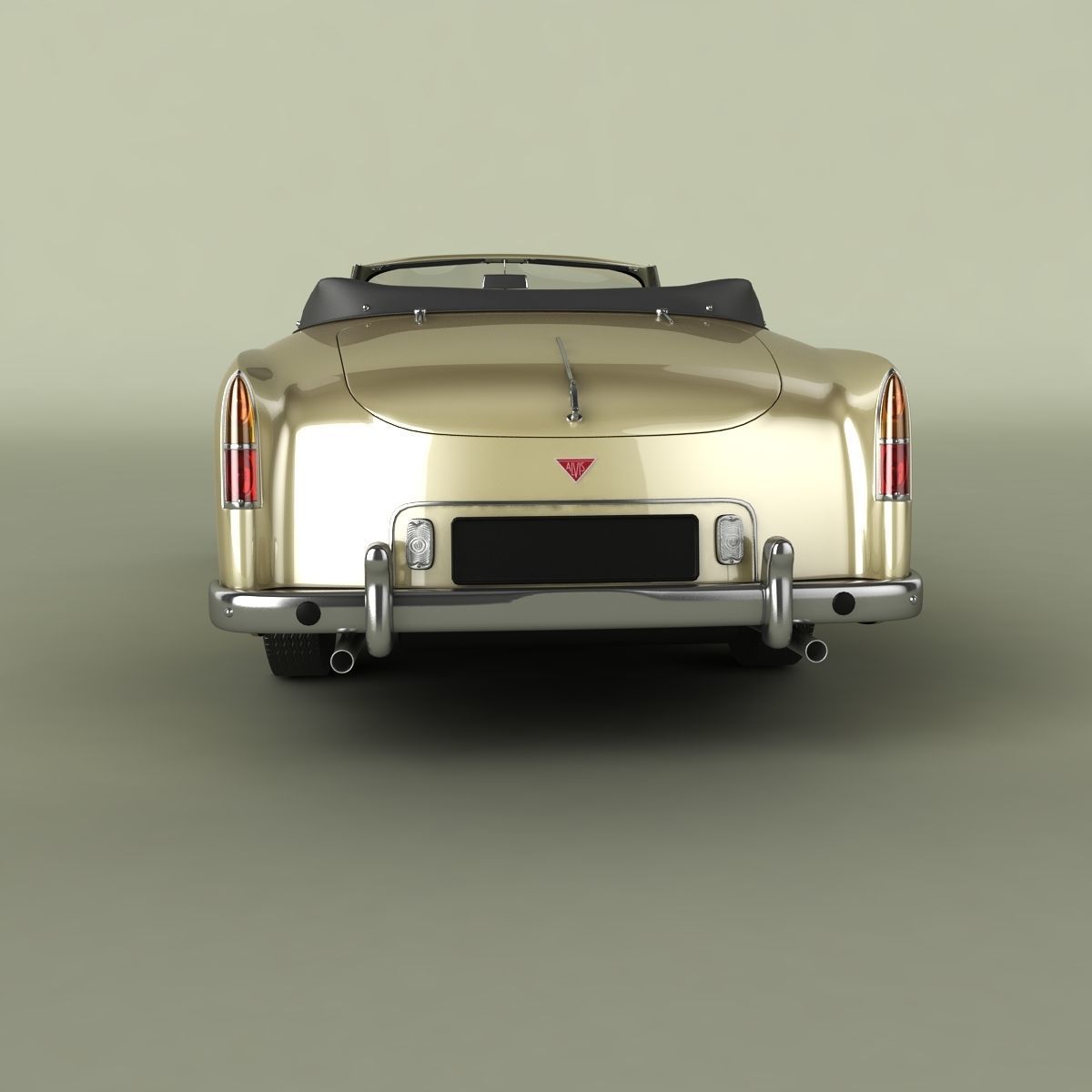 Alvis TE21 Drophead 3D model_3