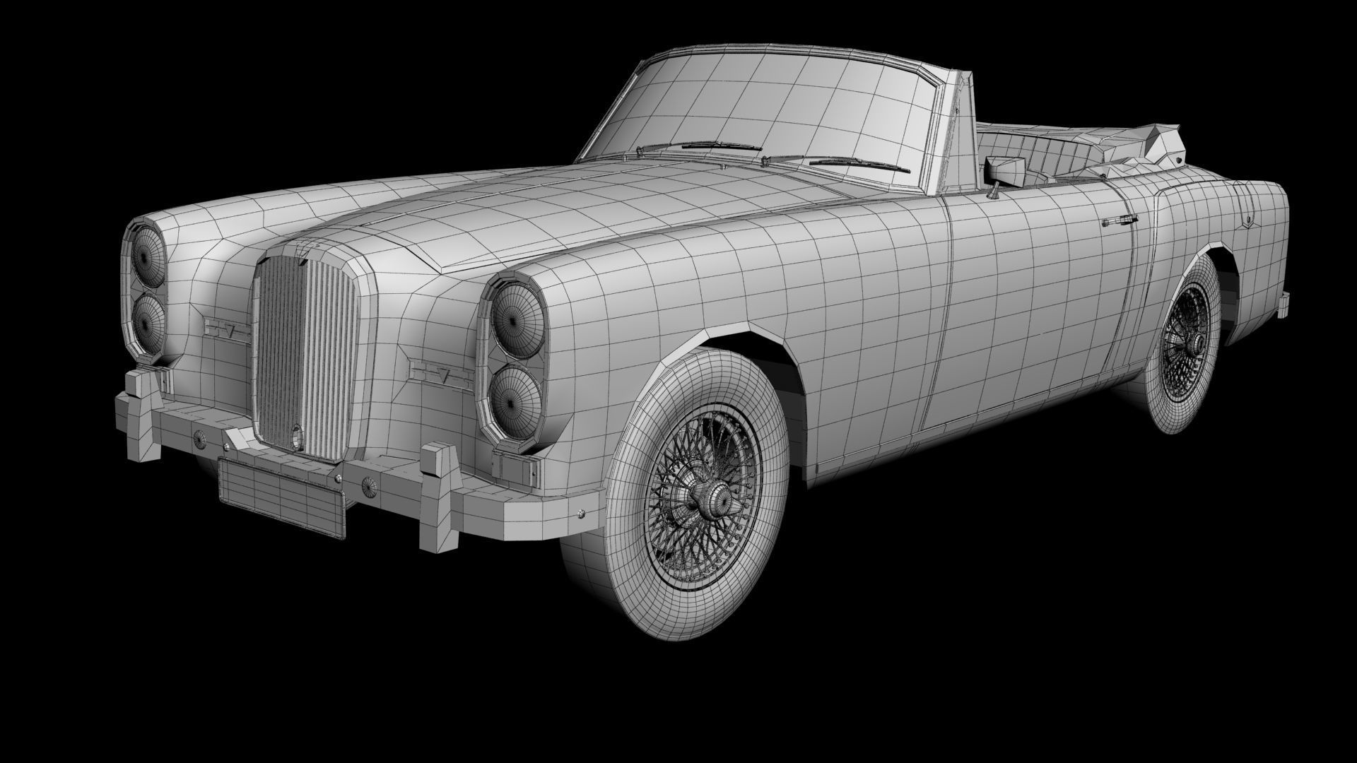 Alvis TE21 Drophead 3D model_13