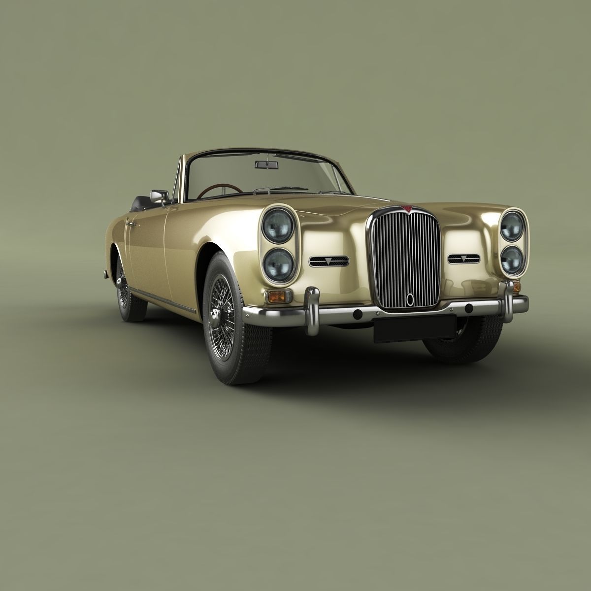 Alvis TE21 Drophead 3D model_9