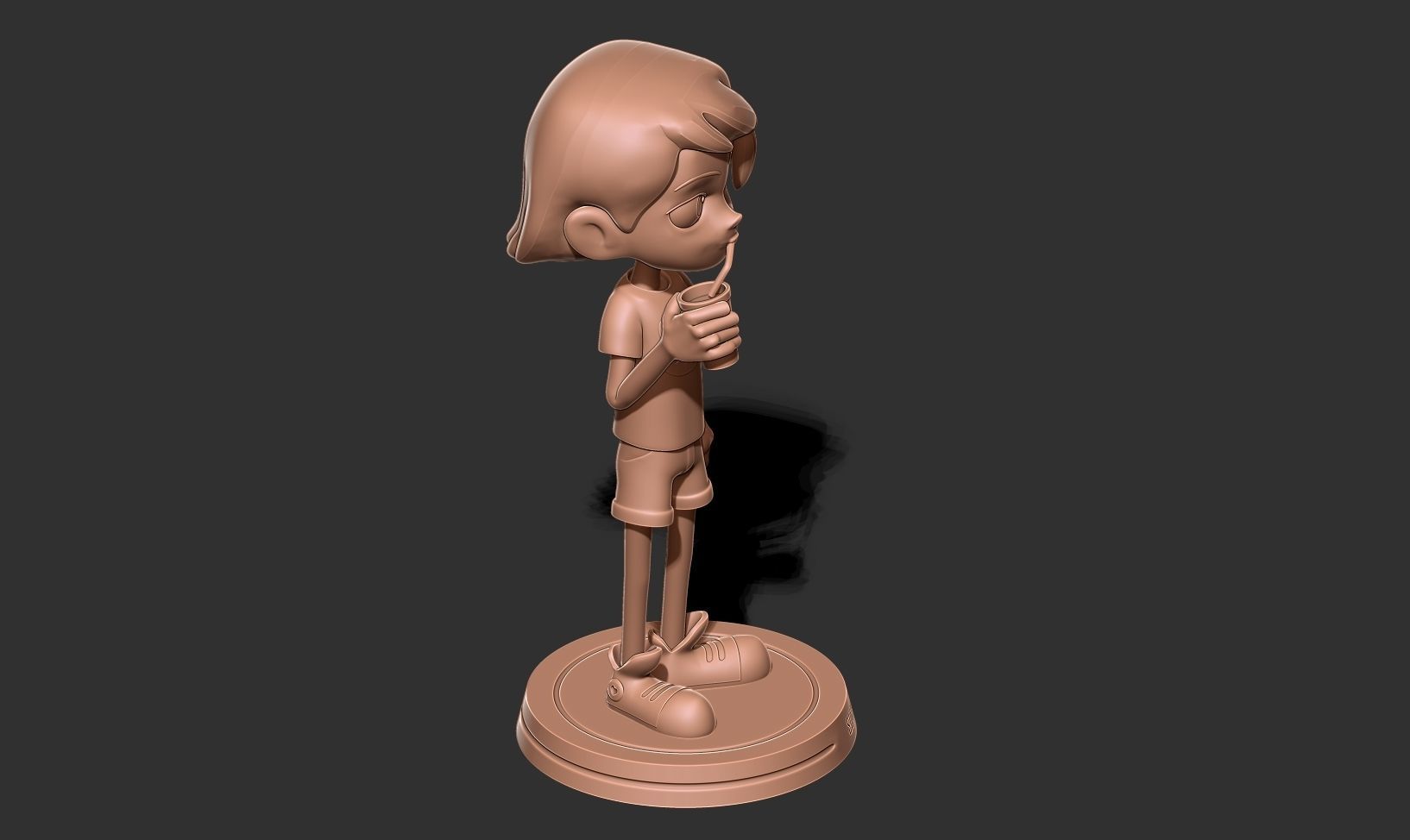 Kid Gwen Tennyson Fanart 3D print model_16