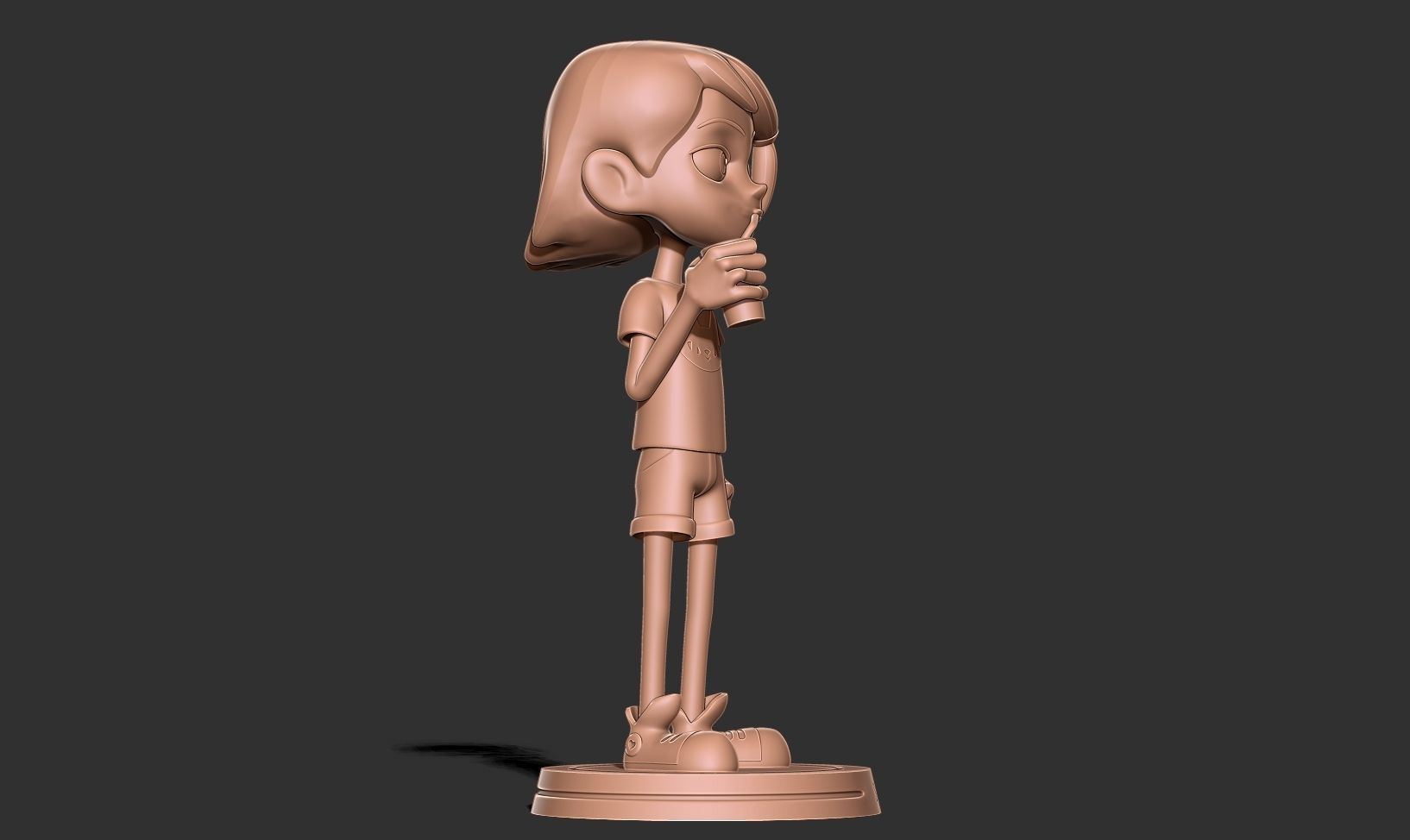 Kid Gwen Tennyson Fanart 3D print model_14