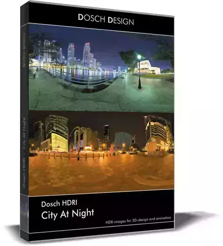 Dosch HDRI - City At Night Texture