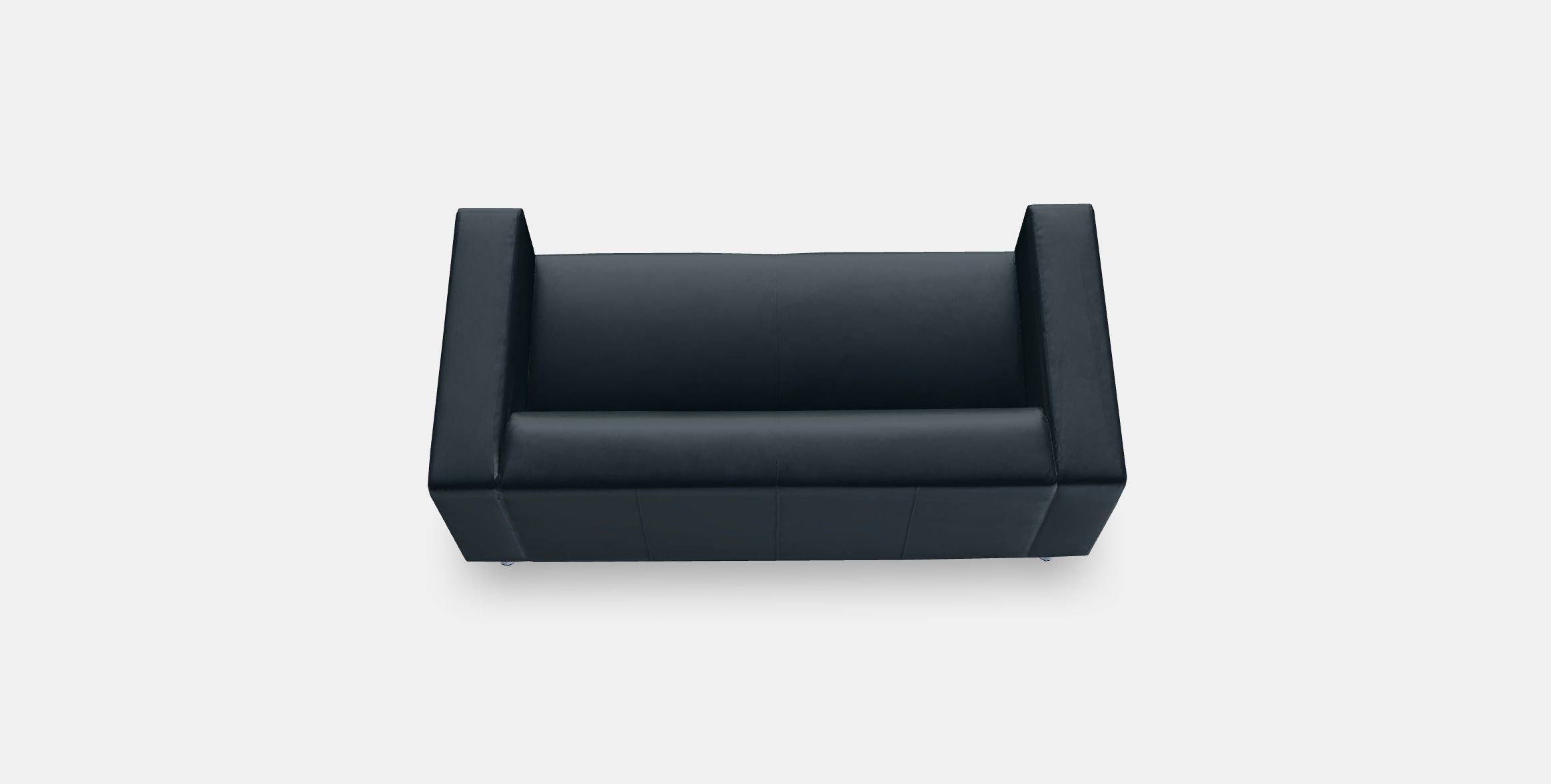 KLIPPAN 2seat sofa Low-poly 3D model_2