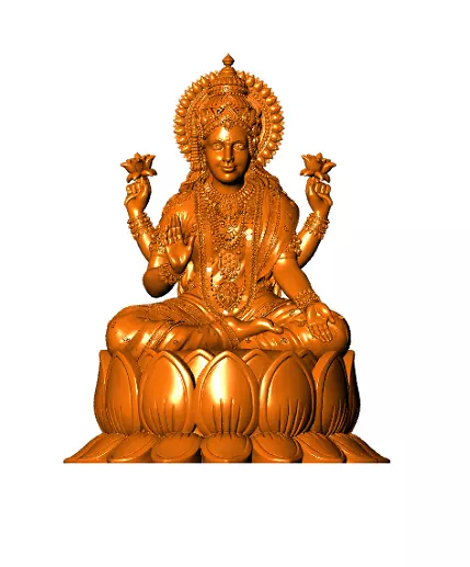 Laxmi Mata Murti 3D print model