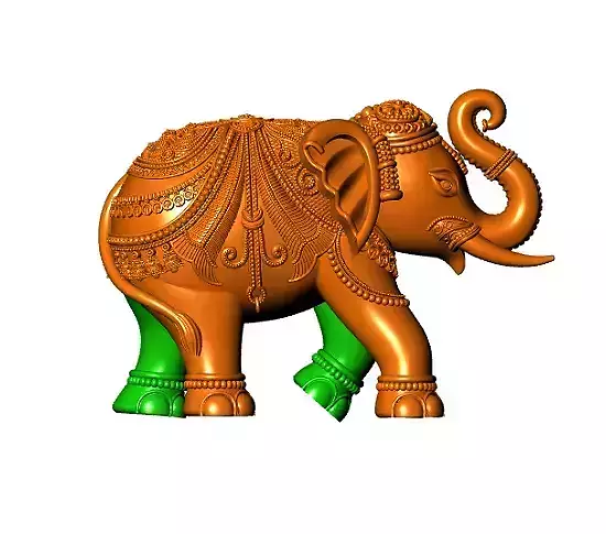 3D Sculpture Elehant