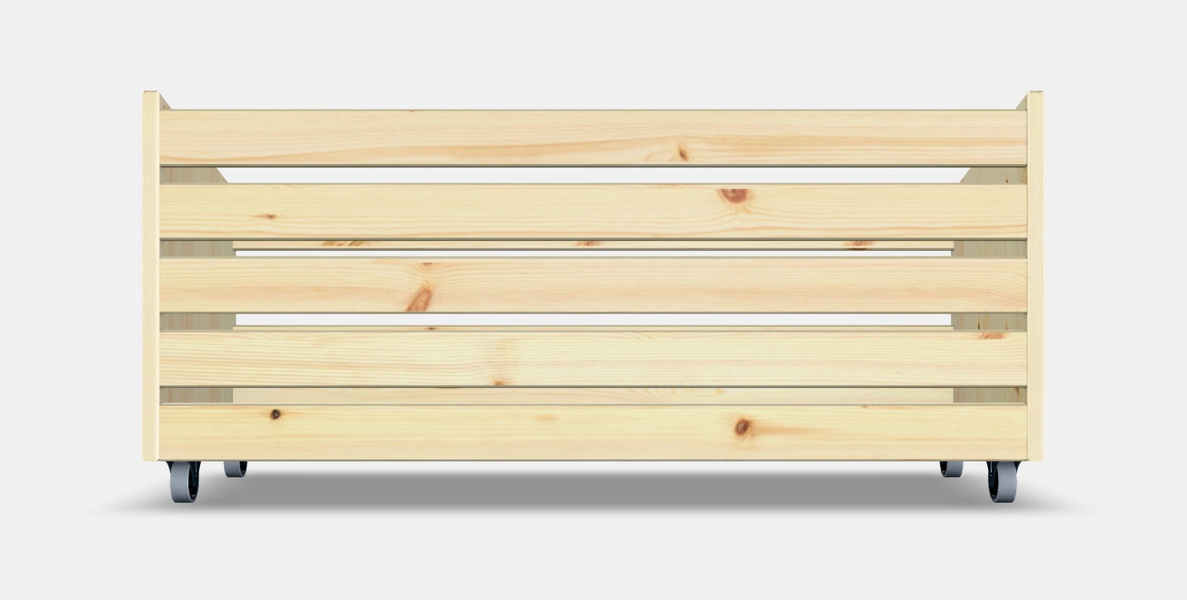 IVAR Storage box on wheels Low-poly 3D model_15