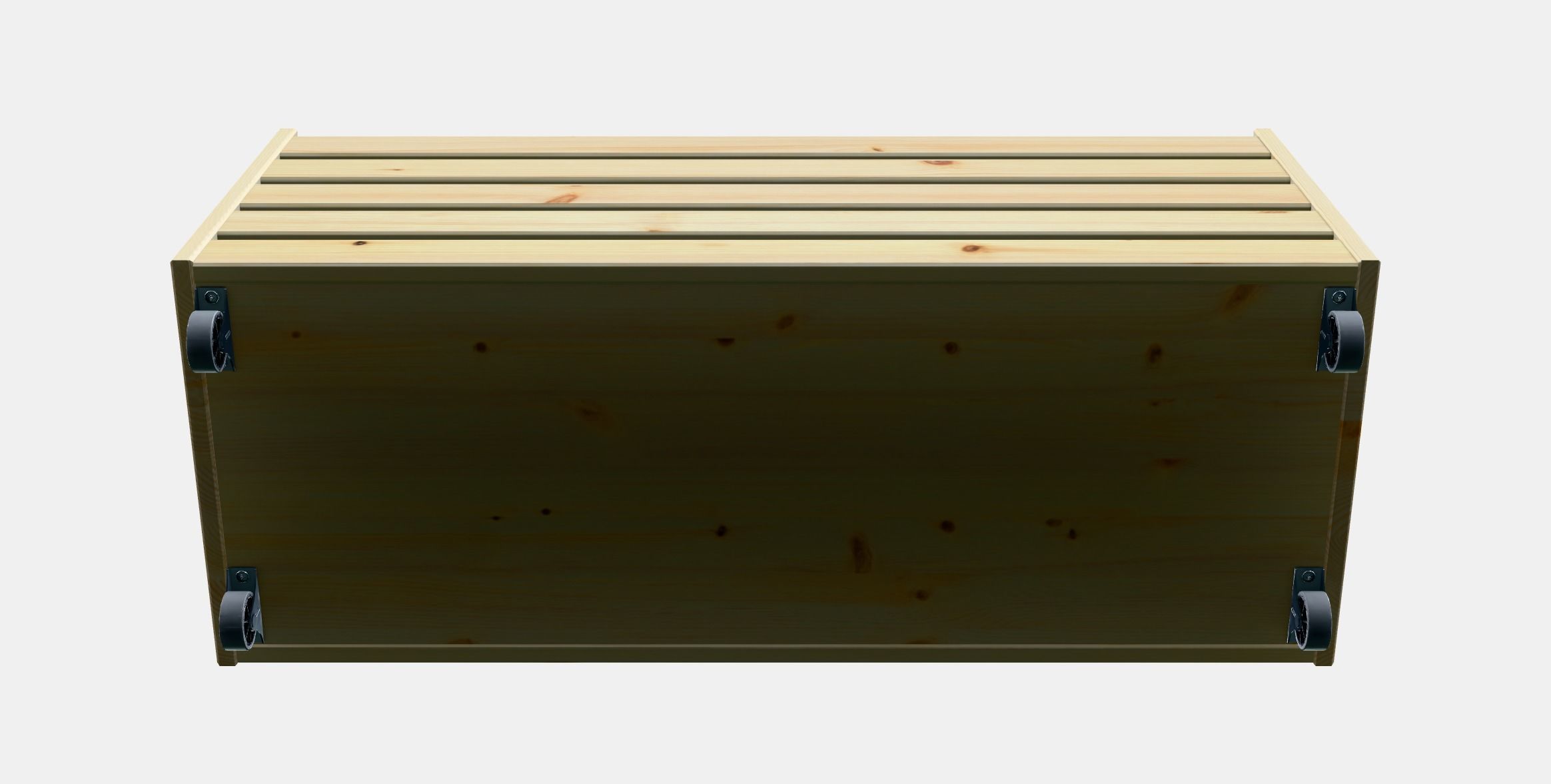 IVAR Storage box on wheels Low-poly 3D model_6