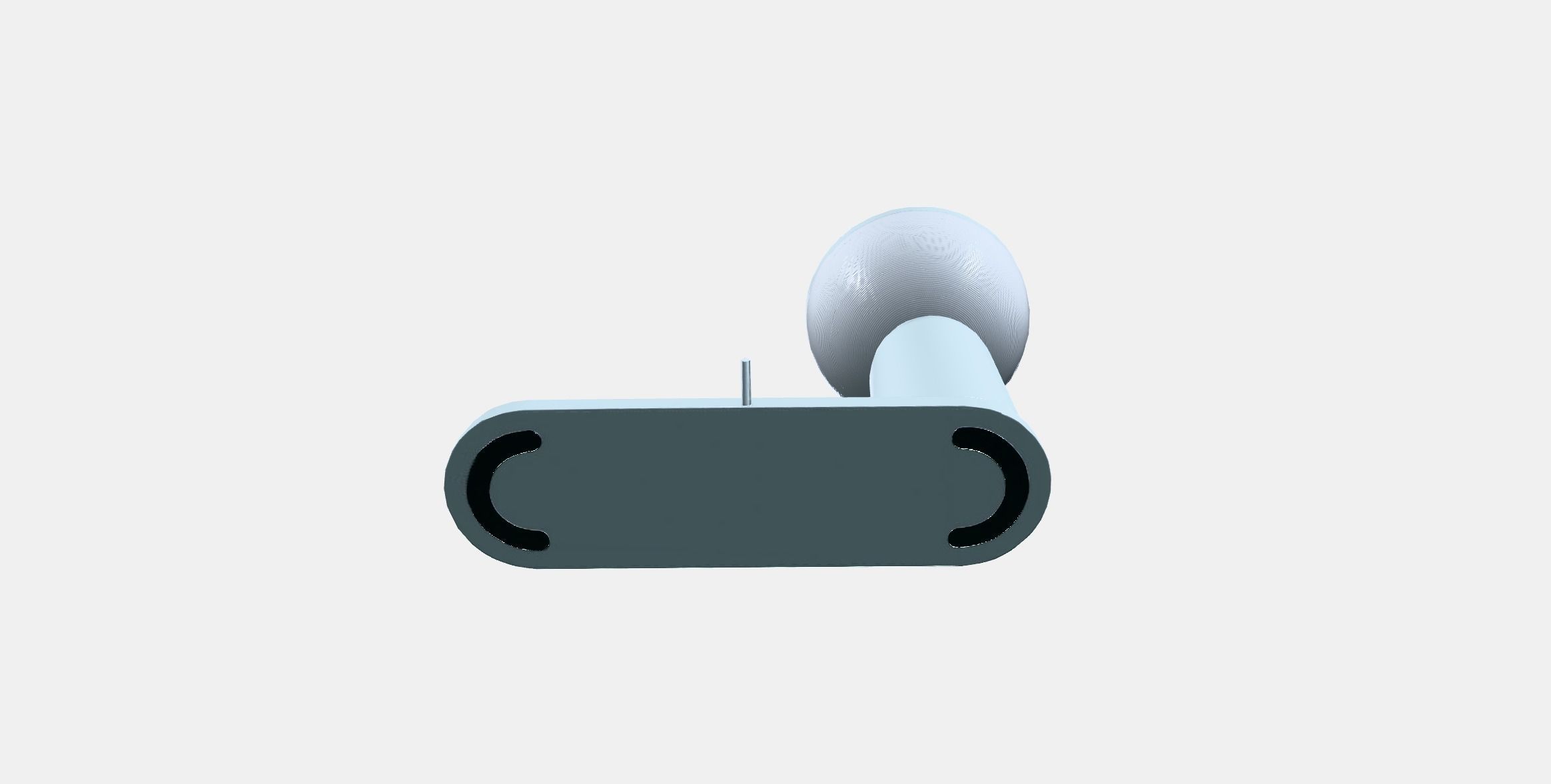 BETTORP LED mobile lamp w wireless charging Low-poly 3D model_7