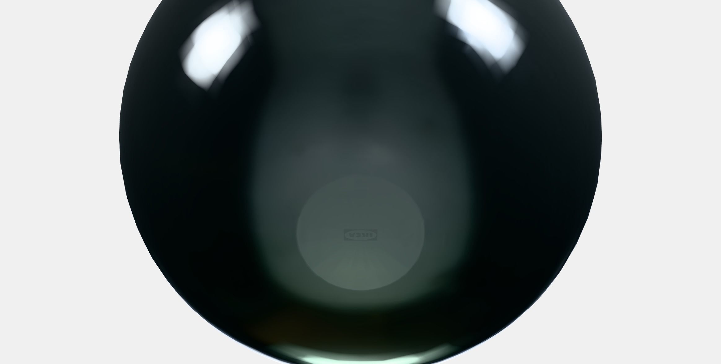 BLANDA BLANK Serving bowl Low-poly 3D model_7