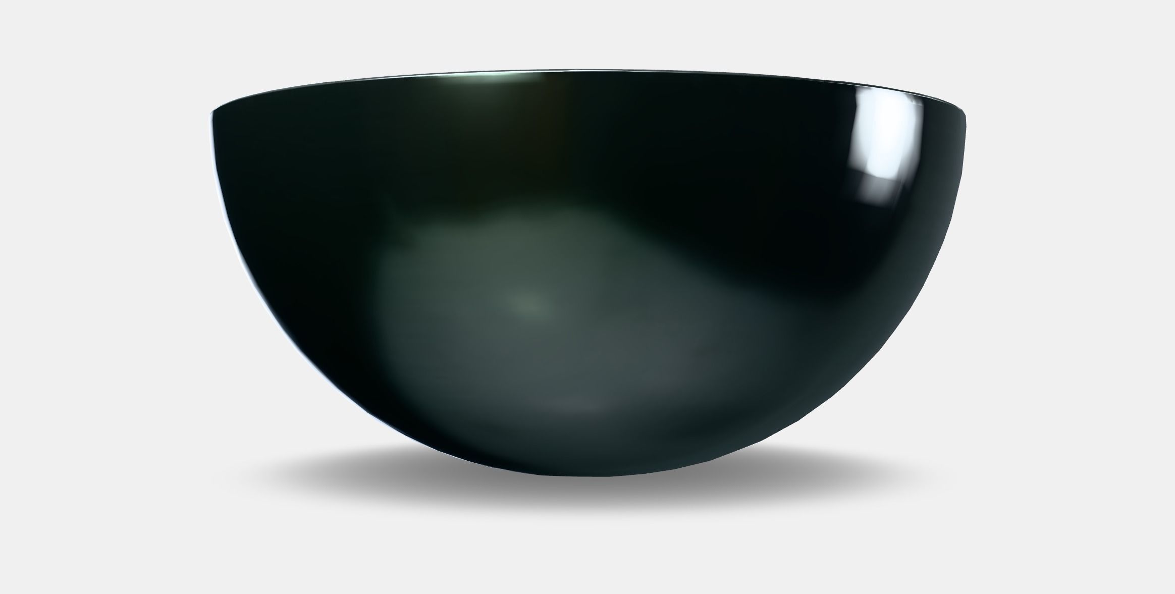 BLANDA BLANK Serving bowl Low-poly 3D model_12