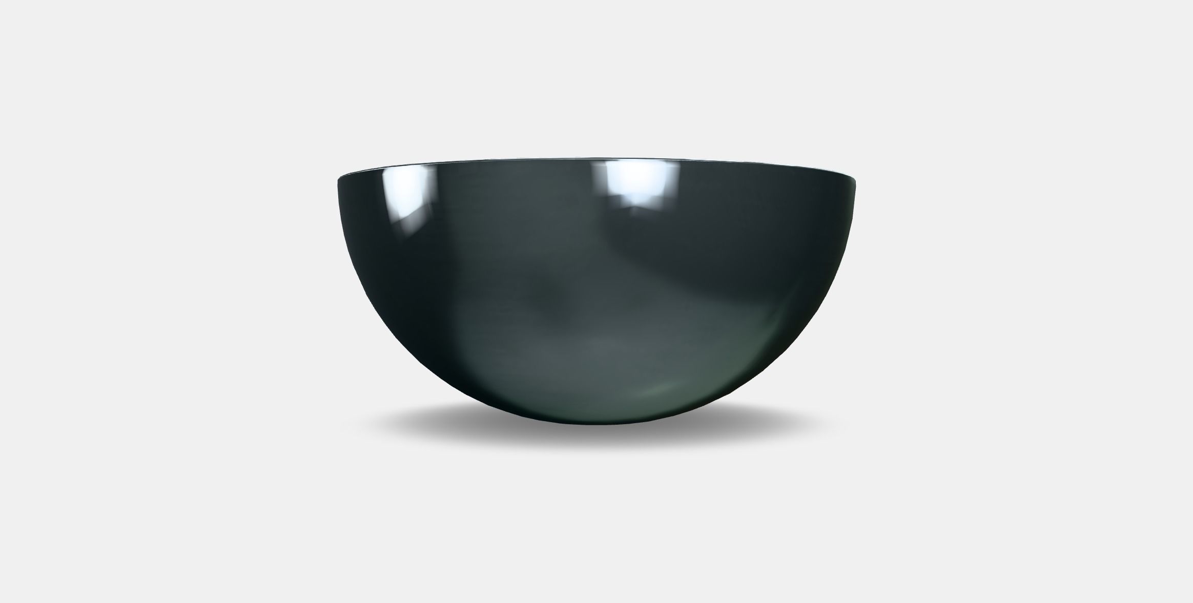 BLANDA BLANK Serving bowl Low-poly 3D model_6