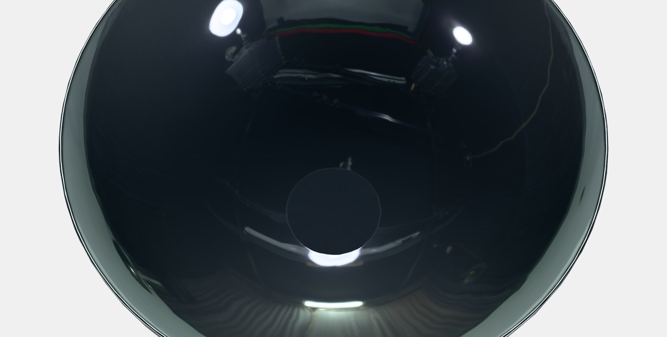 BLANDA BLANK Serving bowl Low-poly 3D model_3