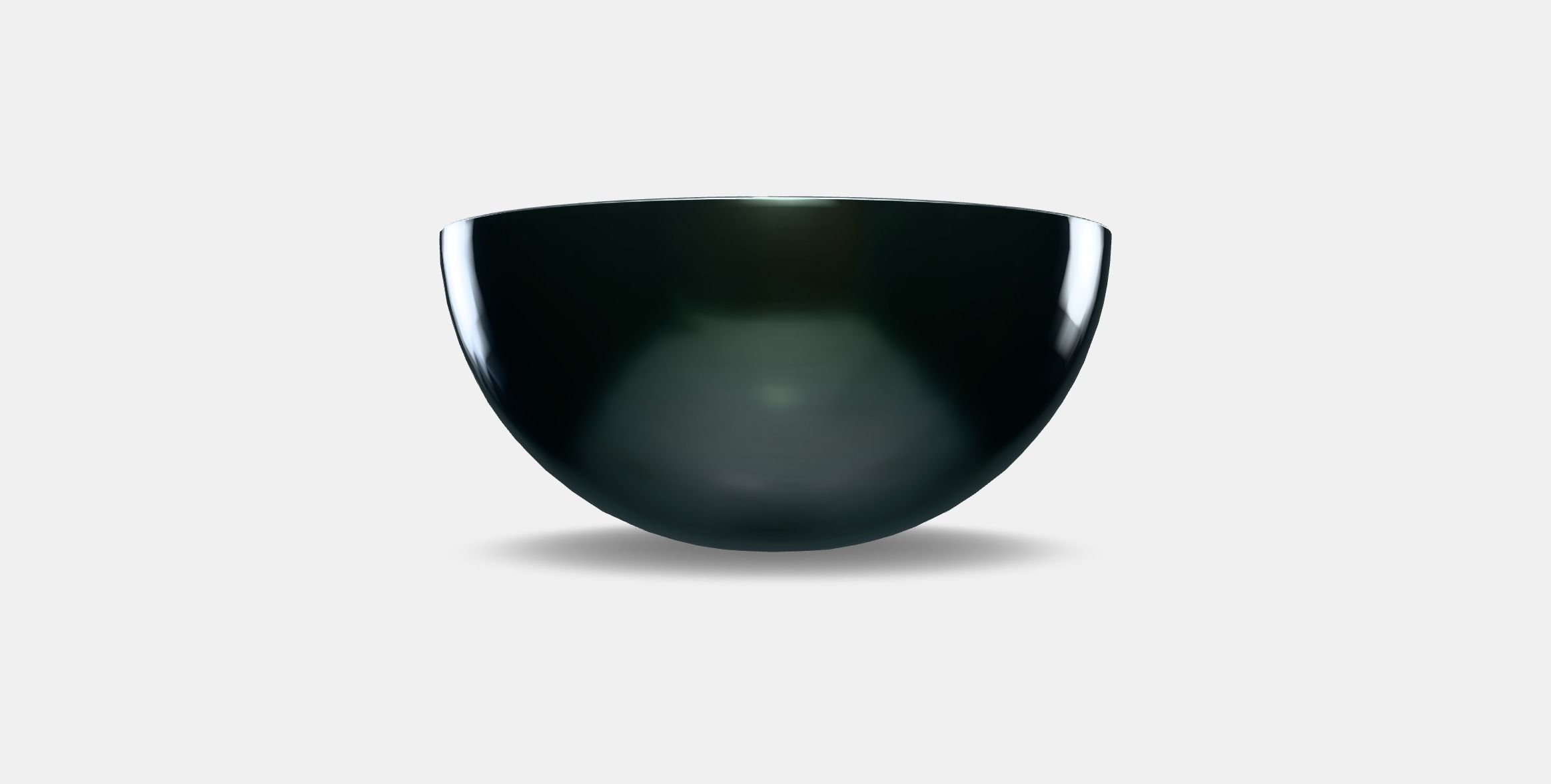 BLANDA BLANK Serving bowl Low-poly 3D model_10