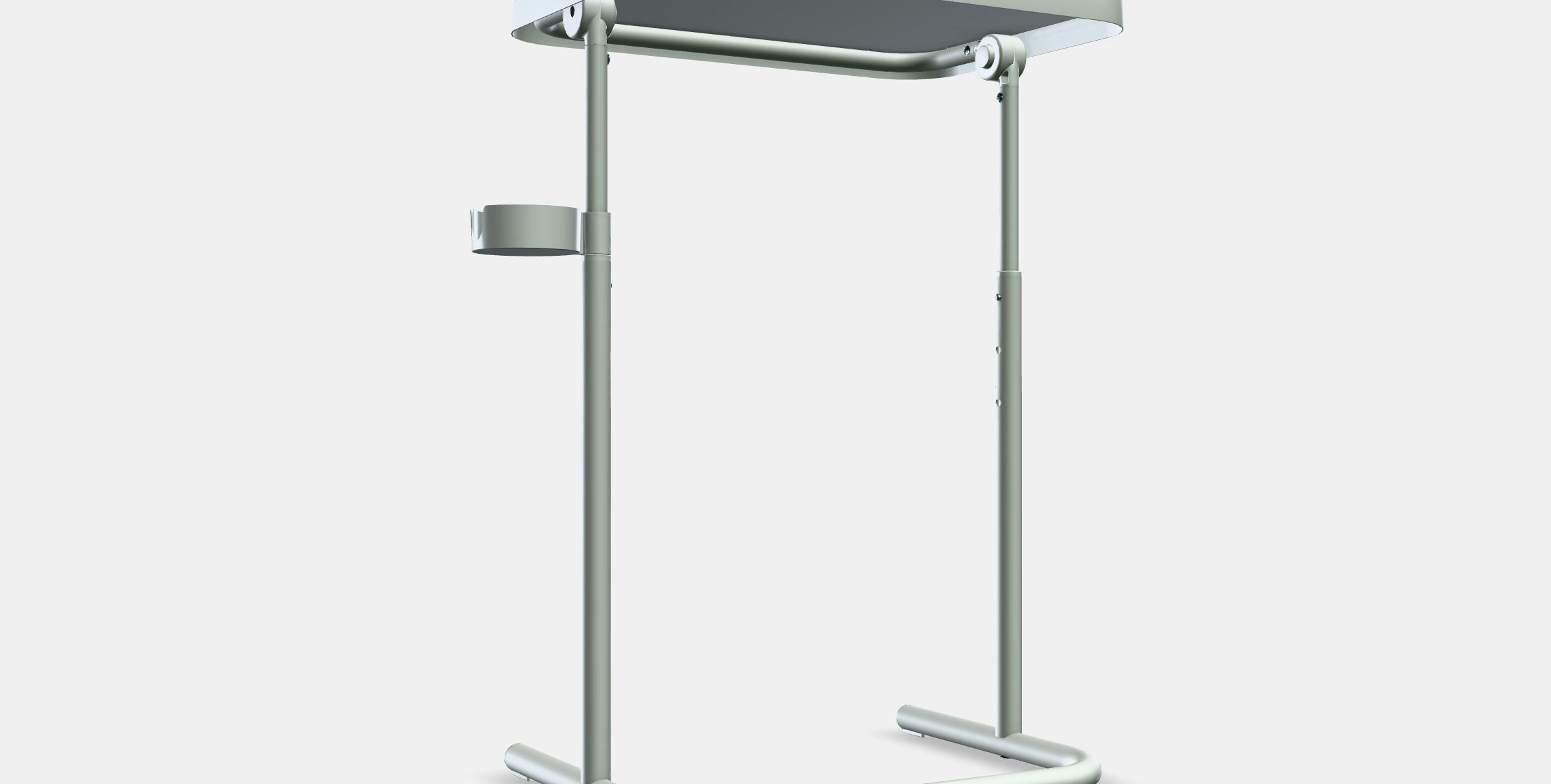 BJORKASEN Laptop stand Low-poly 3D model_9