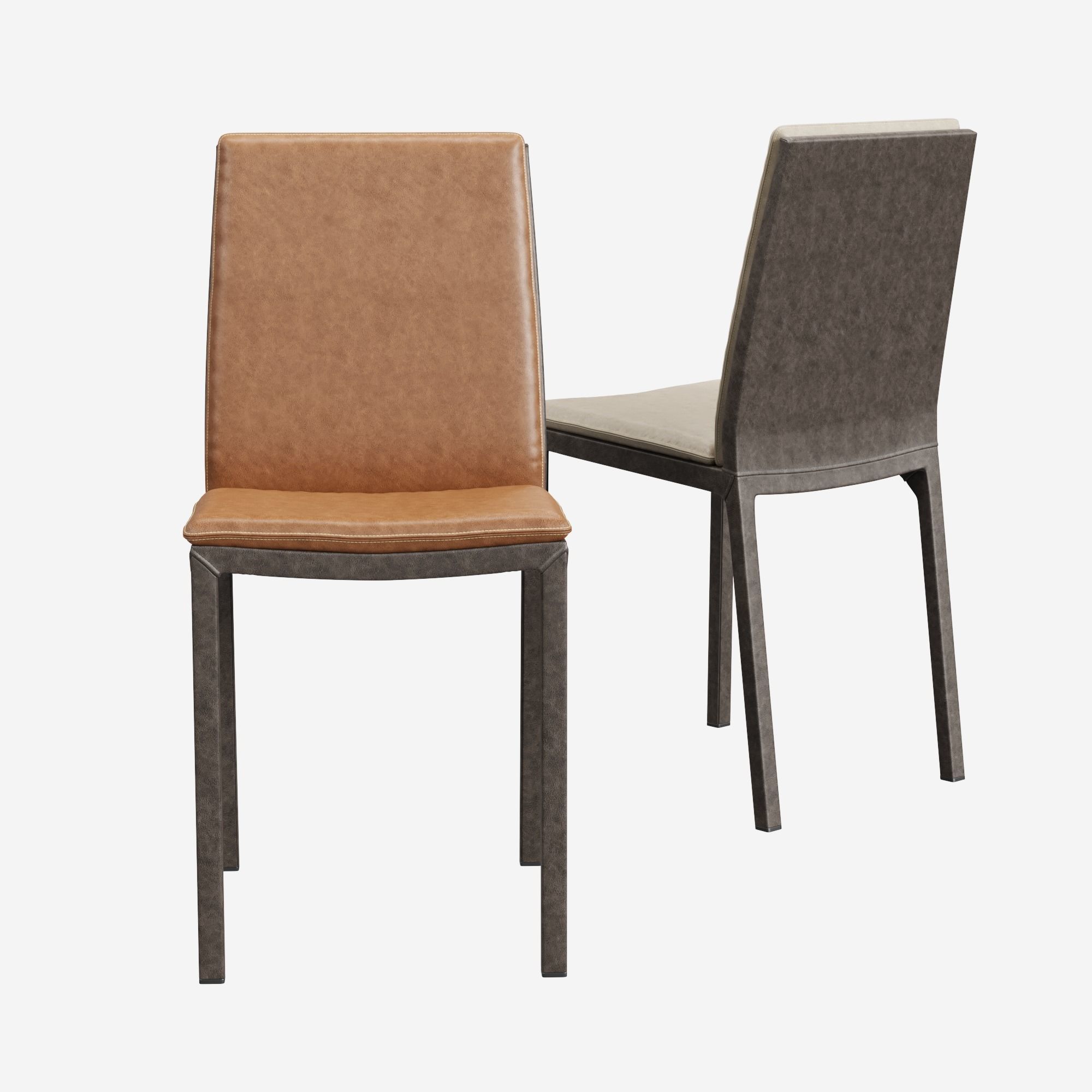 Riflessi Sveva Chair and Shangai Round Table 02 3D model_7